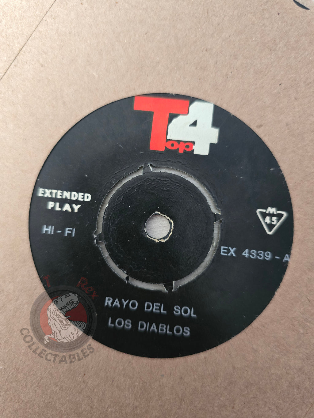 Los Diablos – Un Rayo De Sol 7" Iran Pressing Vinyl Iranian Edition
