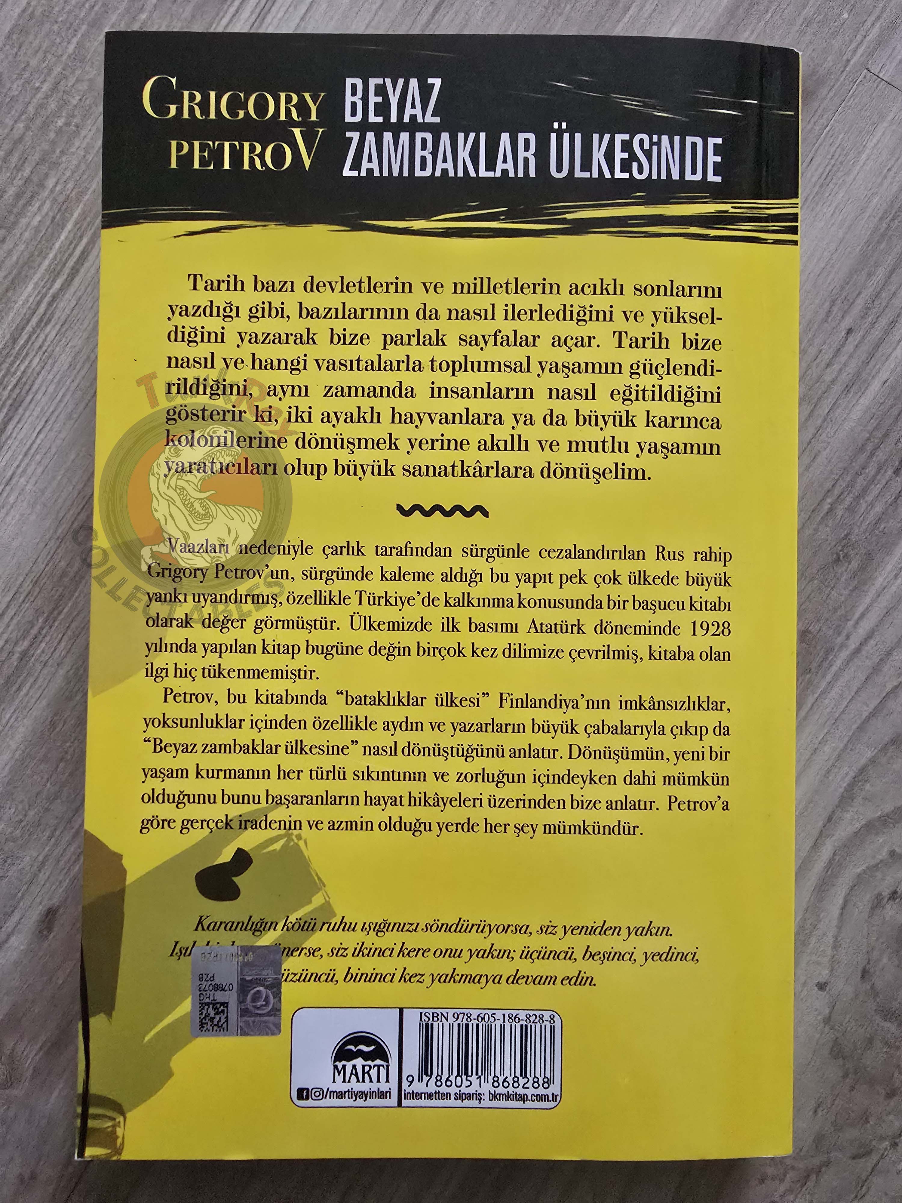 Grigory Petrov – Finland: The Country of White Lilies Turkish Book Turkey