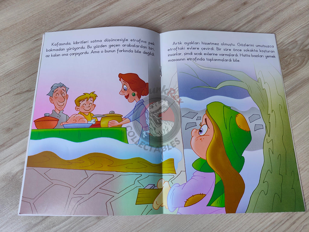 Hans Christian Andersen – The Little Match Girl 2011 Turkish Book Turkey Illustrated