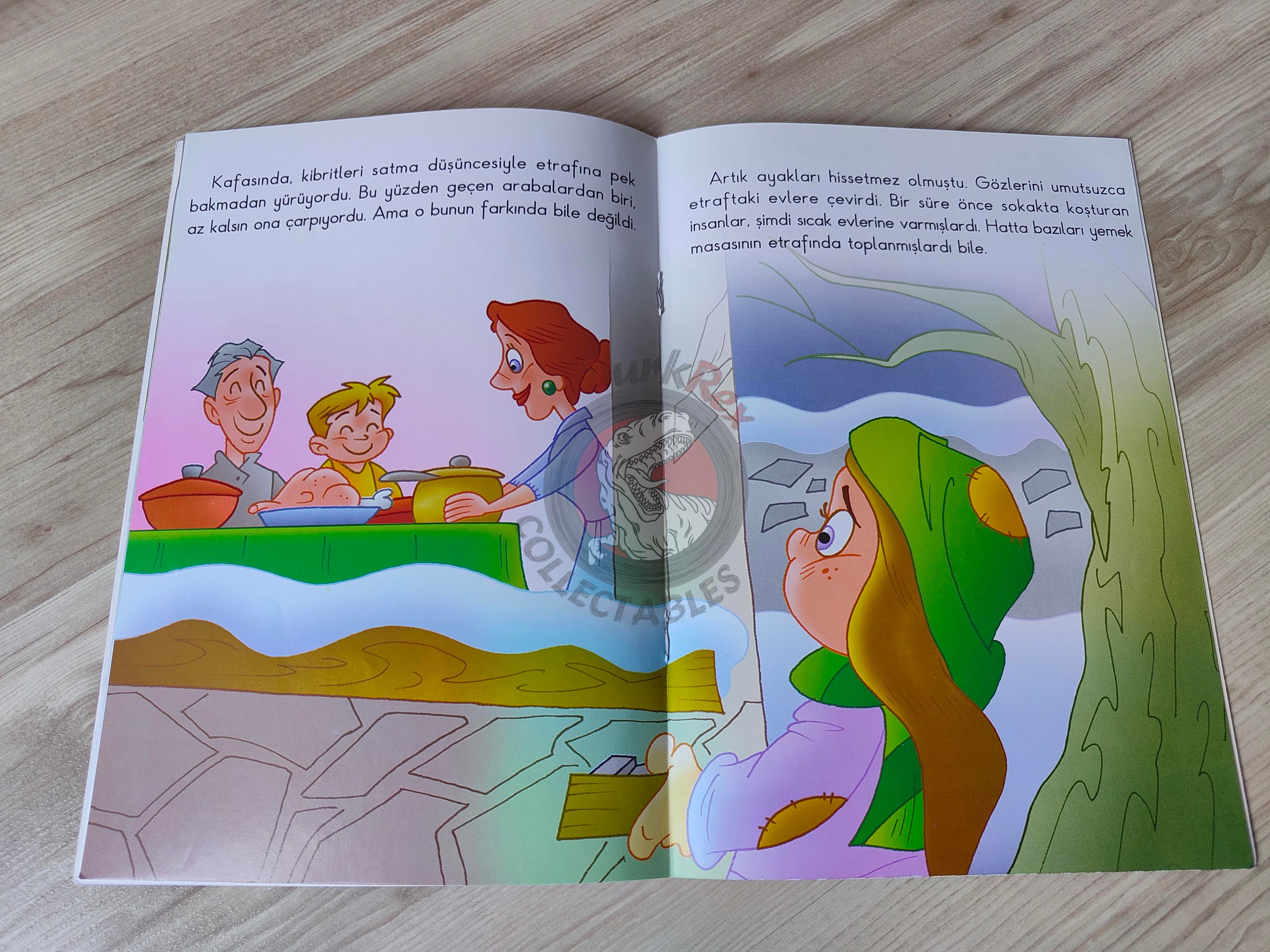 Hans Christian Andersen – The Little Match Girl 2011 Turkish Book Turkey Illustrated