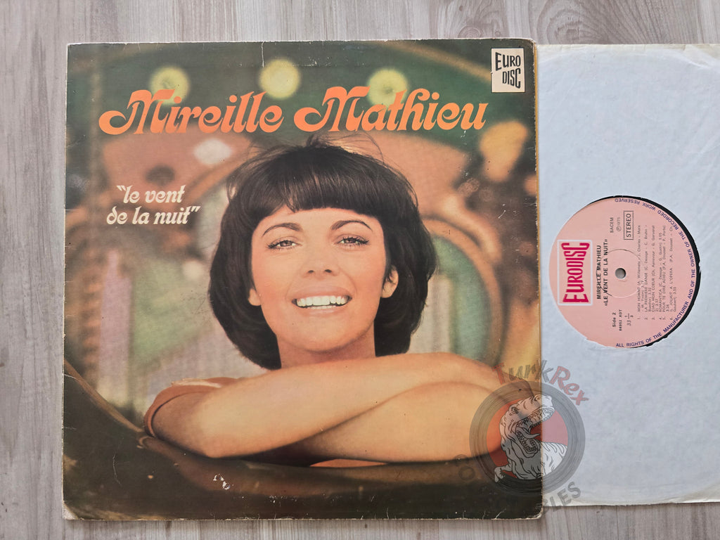 Mireille Mathieu – Le Vent De La Nuit Turkish Pressing Vinyl Turkey Edition