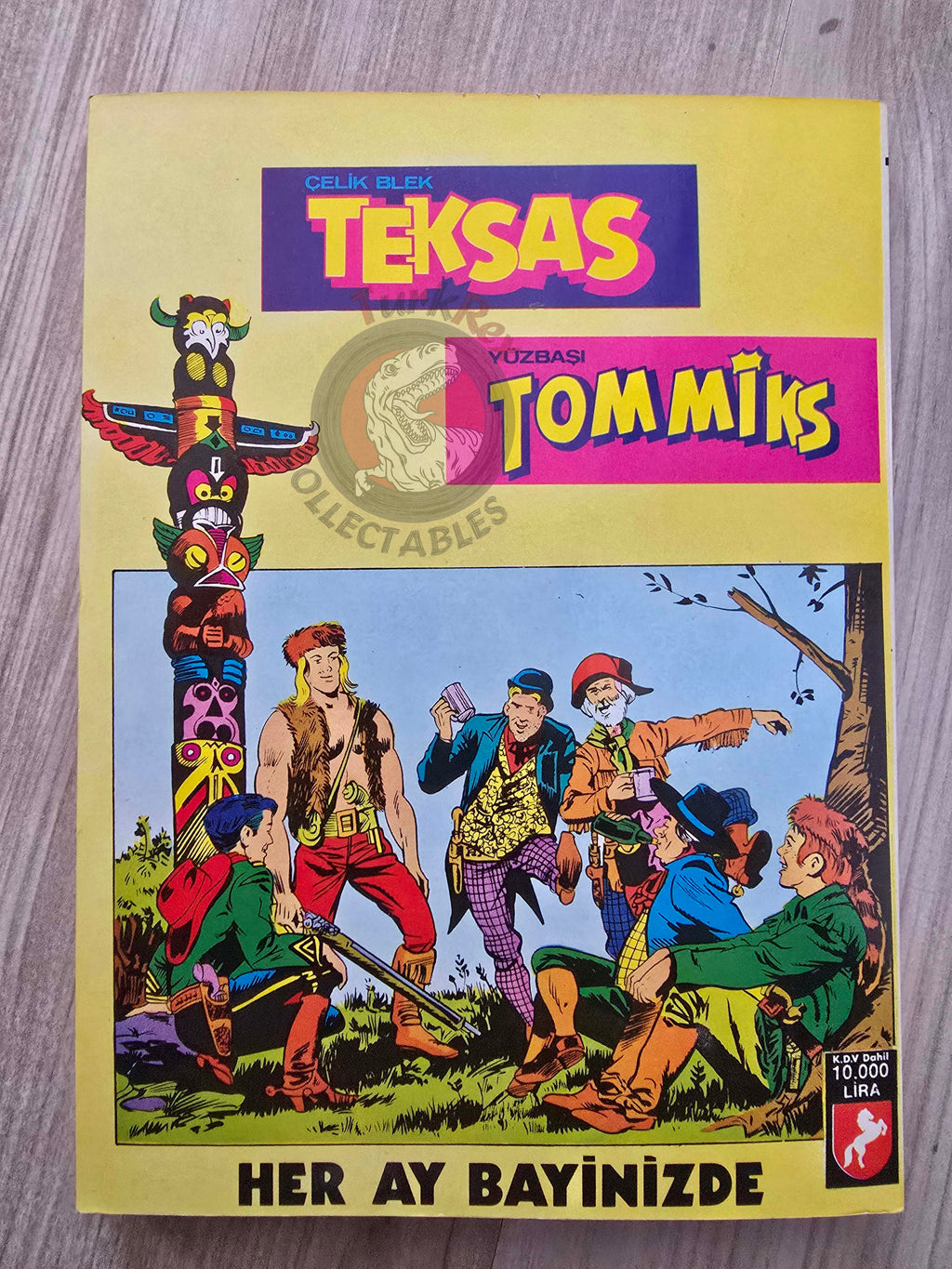 Martin Mystère #18 Frankenstein 80s Turkish Comic Turkey #53 #40