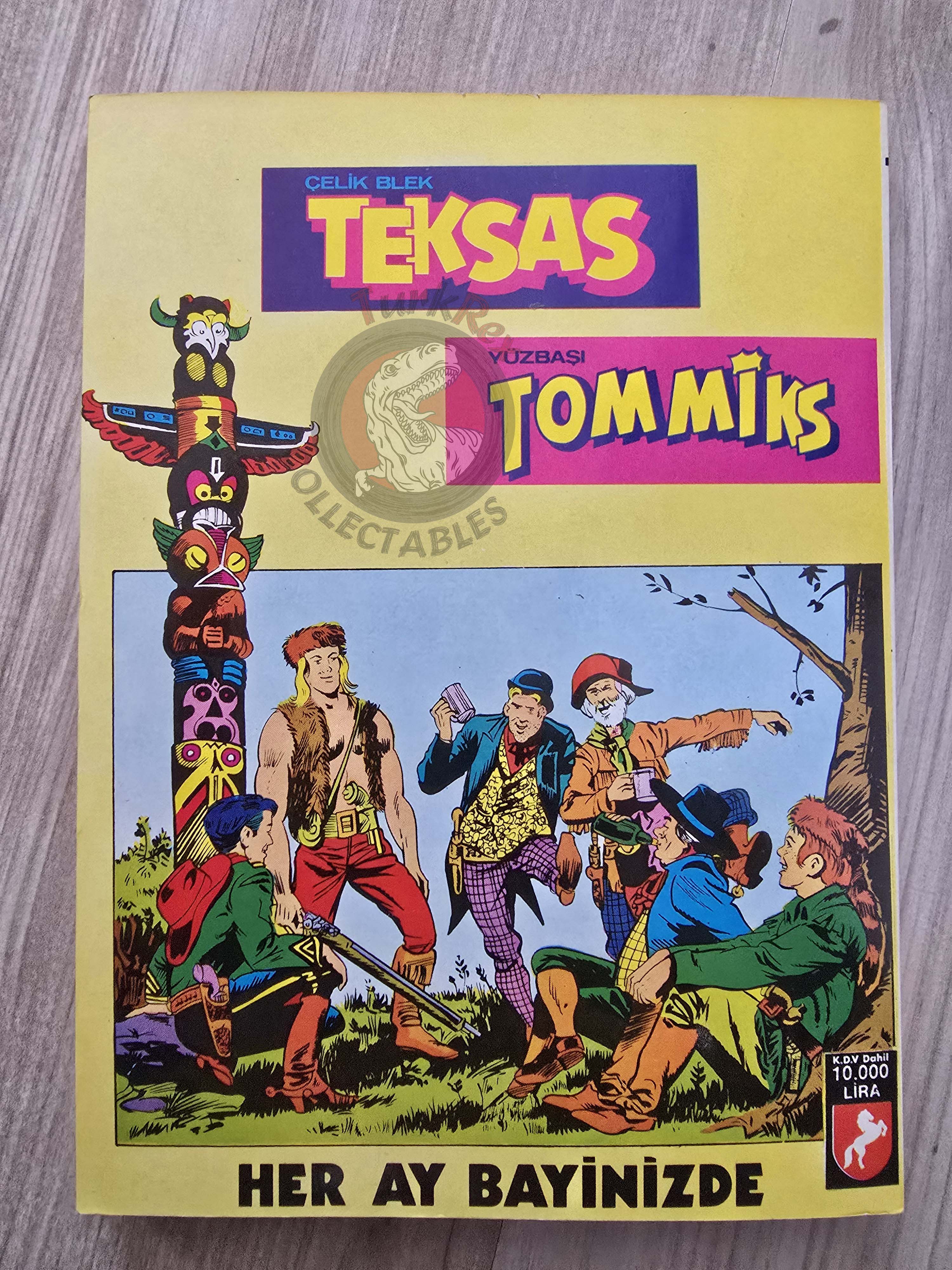 Martin Mystère #18 Frankenstein 80s Turkish Comic Turkey #53 #40