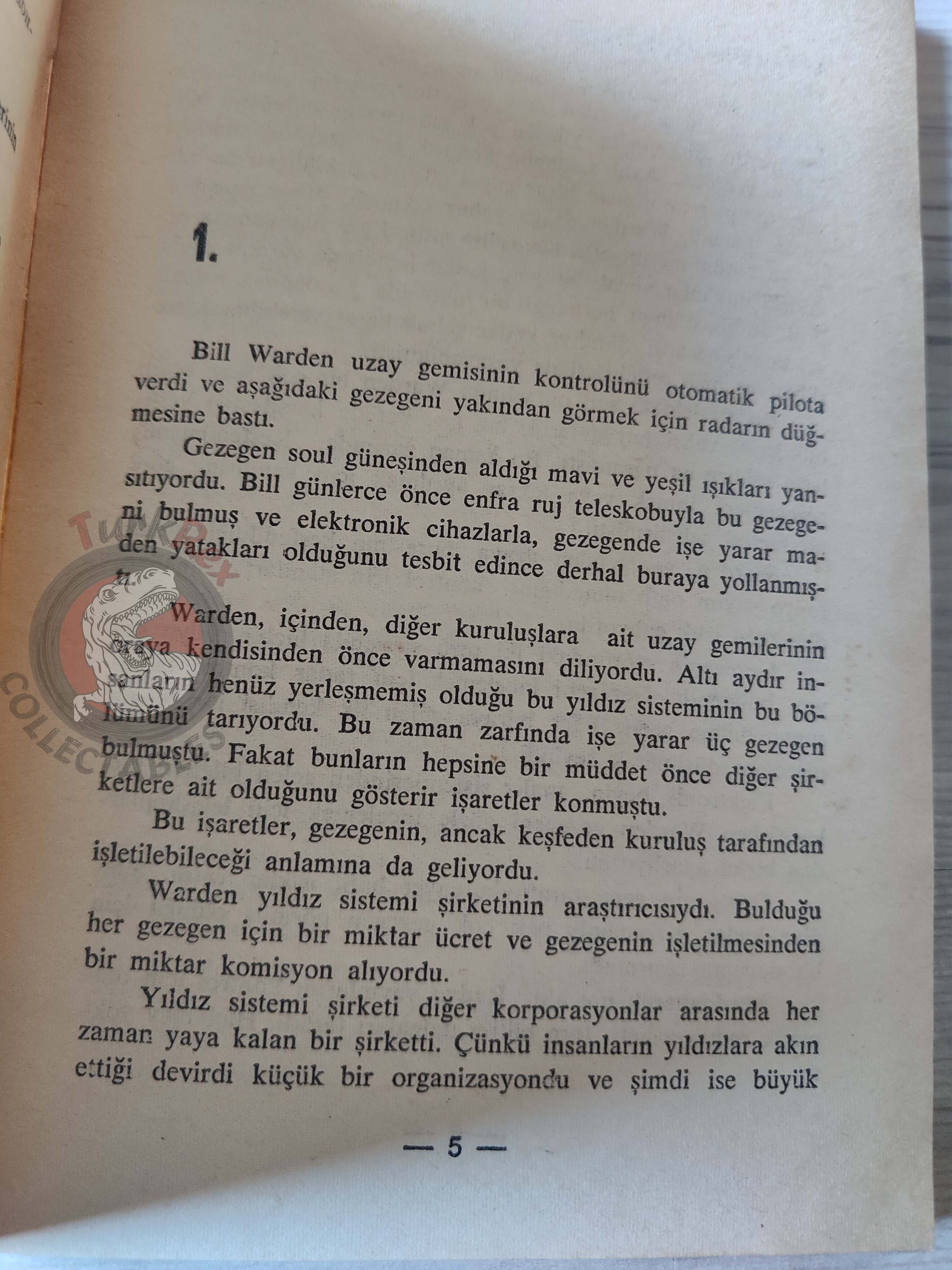 Jeremy Strike – Promising Planet: Flower of Doradil 1971 1st Turkish Book Turkey