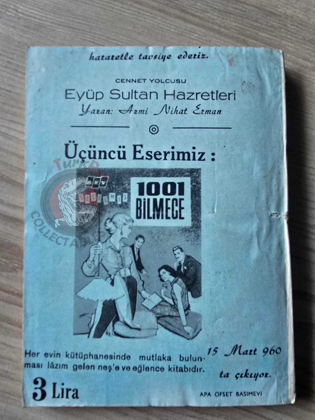 Maurice Dekobra – La Prisonnière de Newgate 1960 1st Turkish Book Turkey