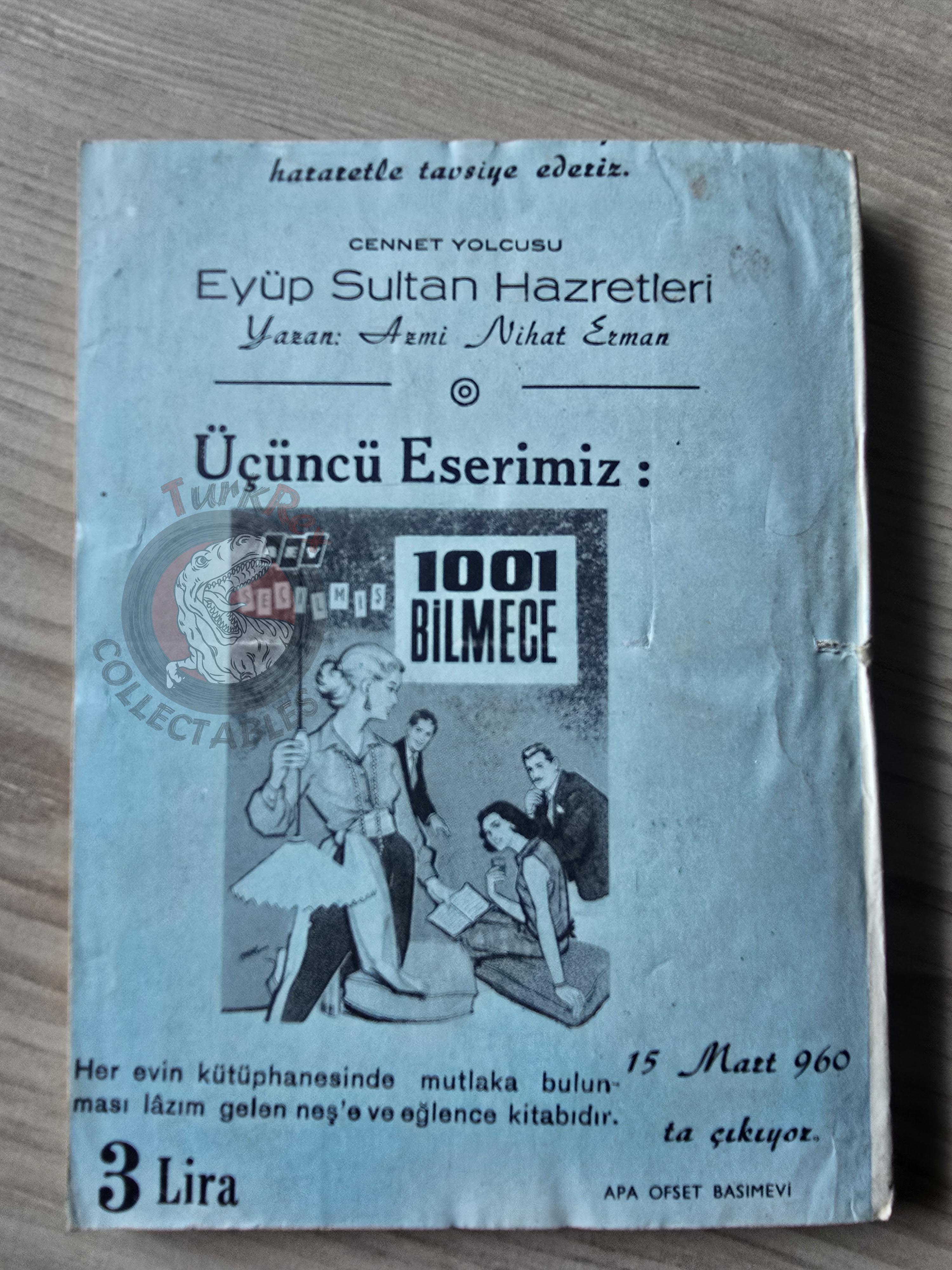 Maurice Dekobra – La Prisonnière de Newgate 1960 1st Turkish Book Turkey