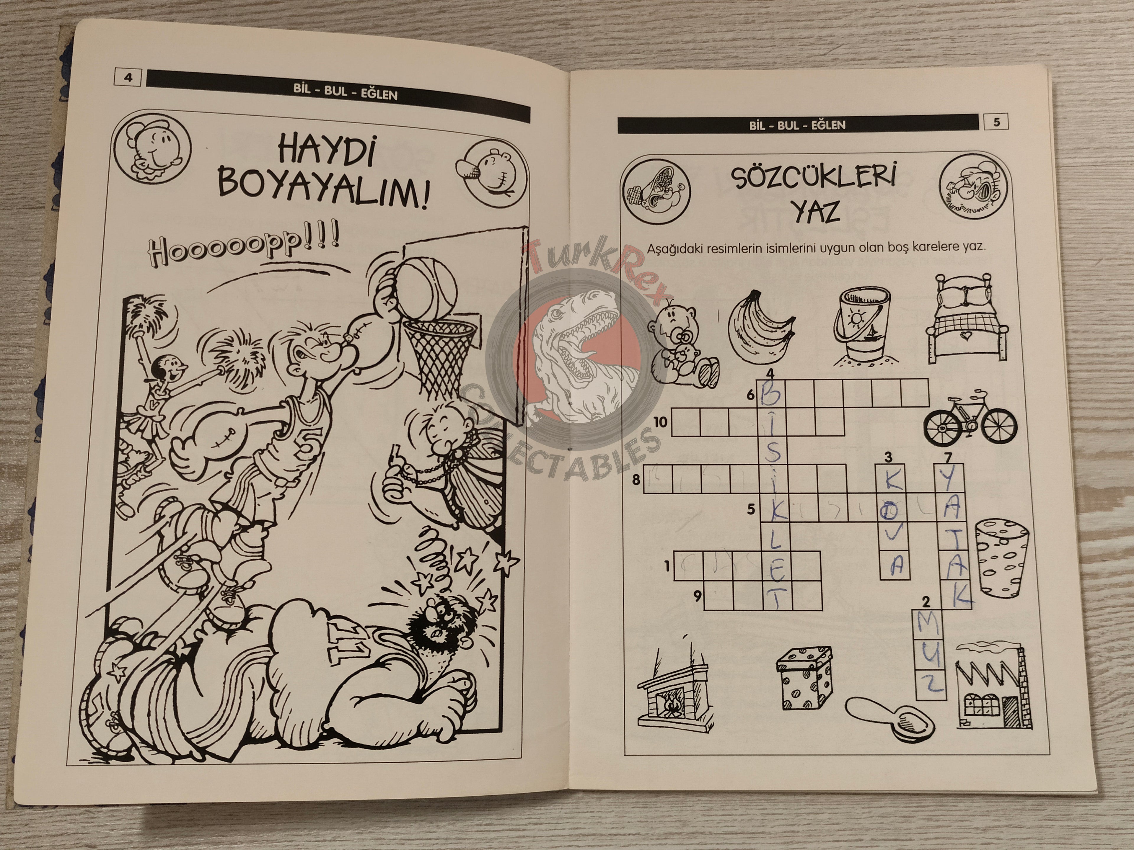 Popeye the Sailor Man Puzzles Games Vol #1 1999 Turkish Comic Turkey Agepresse