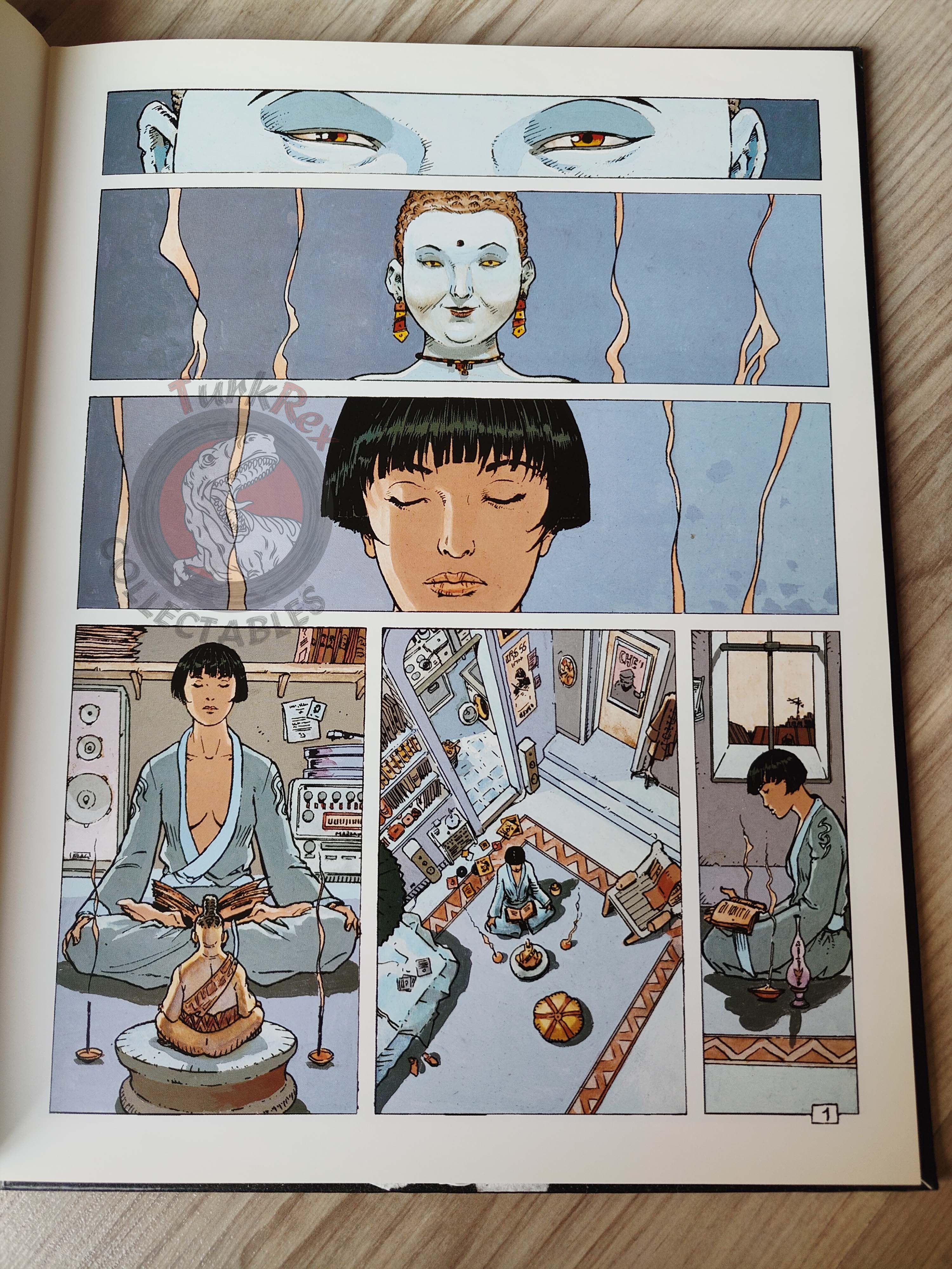 La malédiction de Zener Vol #1 Sibylle HC Turkish Comic Turkey Jean-Christophe Grangé