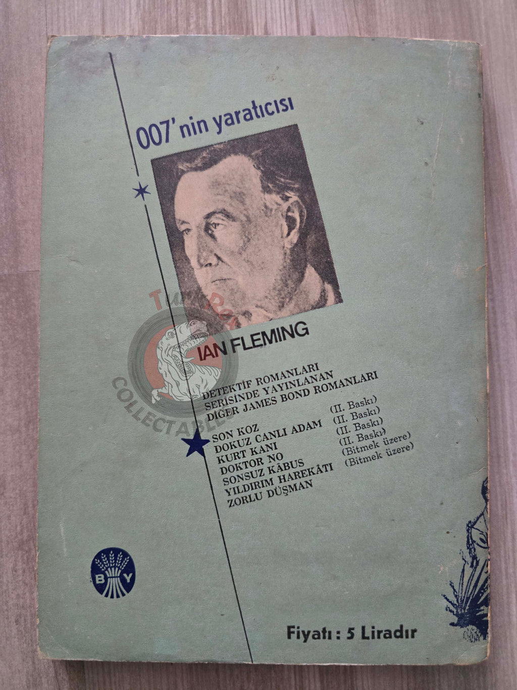 James Bond - Casino Royale 1966 1st Turkish Book Turkey Ian Fleming