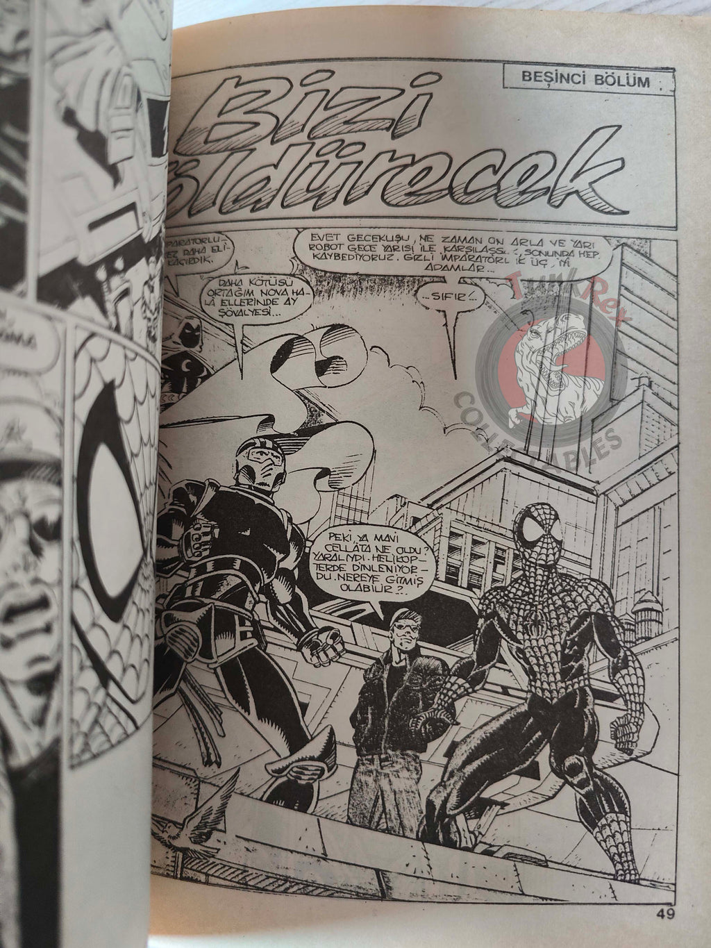 Spider-Man #150 1993 Turkish Comic Turkey Amazing #355 #356 #357 #358 Punisher