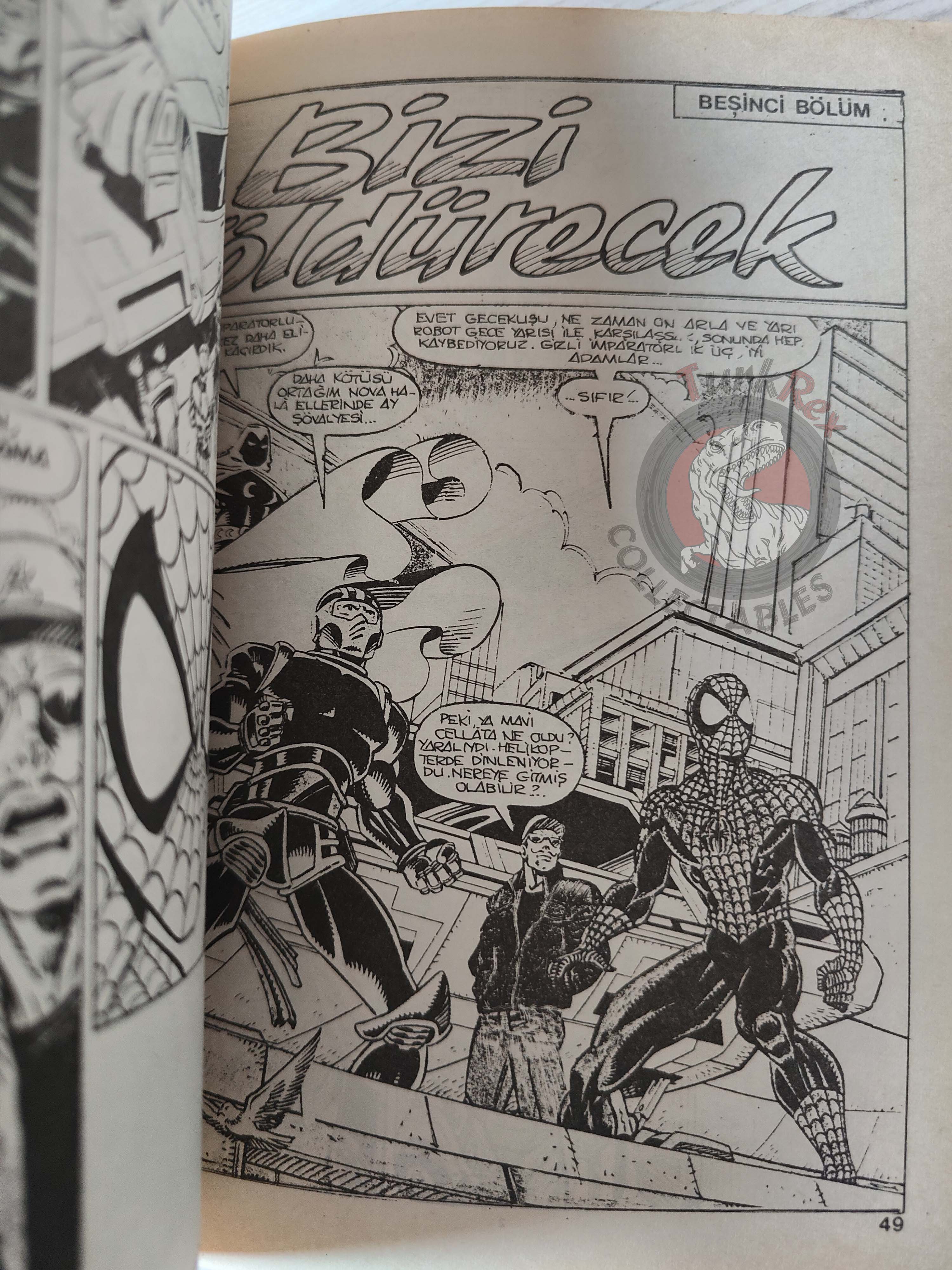 Spider-Man #150 1993 Turkish Comic Turkey Amazing #355 #356 #357 #358 Punisher