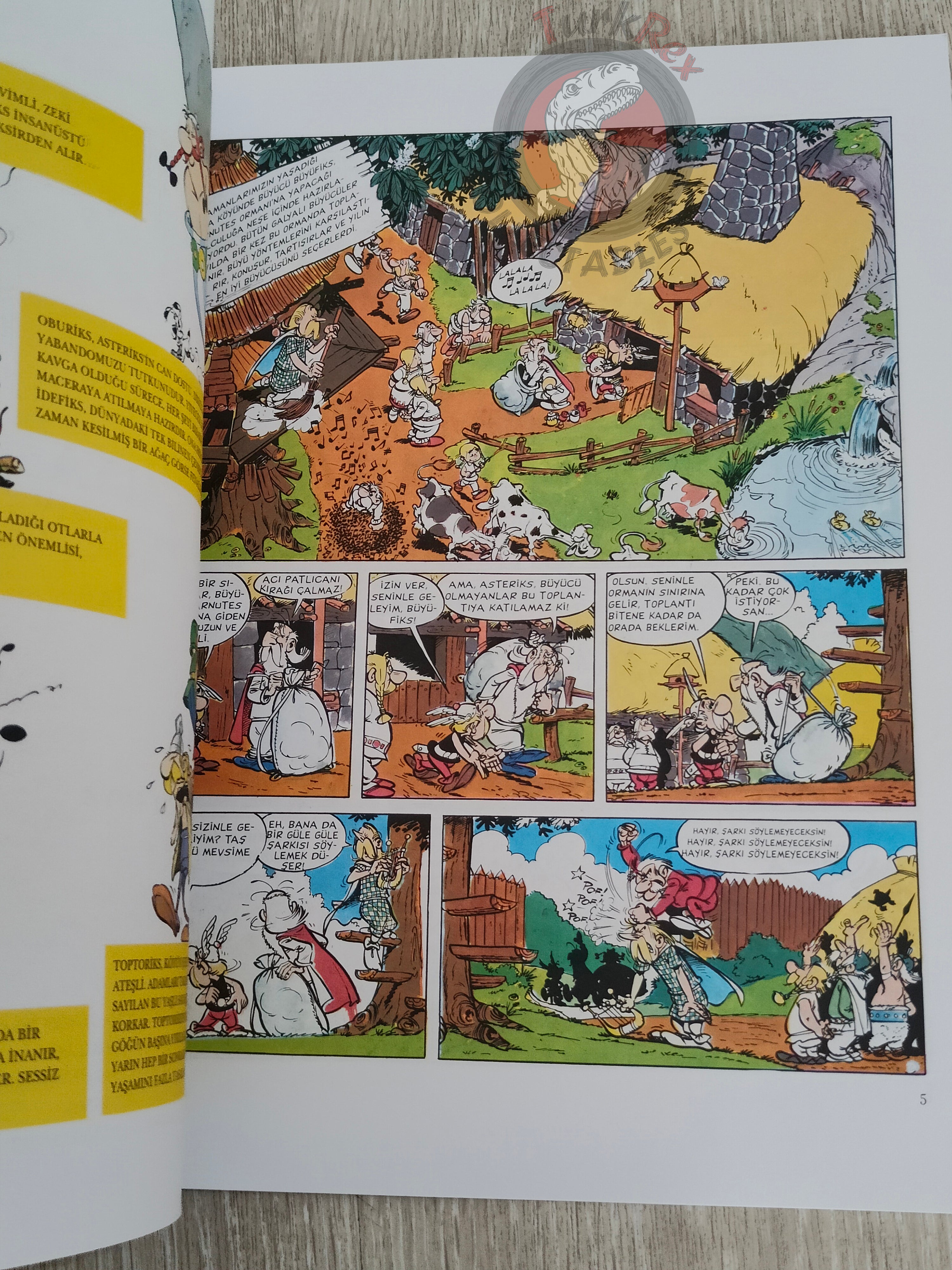 Asterix – Asterix and the Goths 2002 1st Edition Turkish Edition Comic Turkey