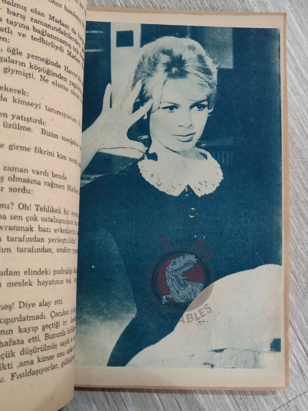 Violette Mariaud – Babette s'en va-t'en guerre 1961 1st Turkish Book Turkey Brigitte Bardot