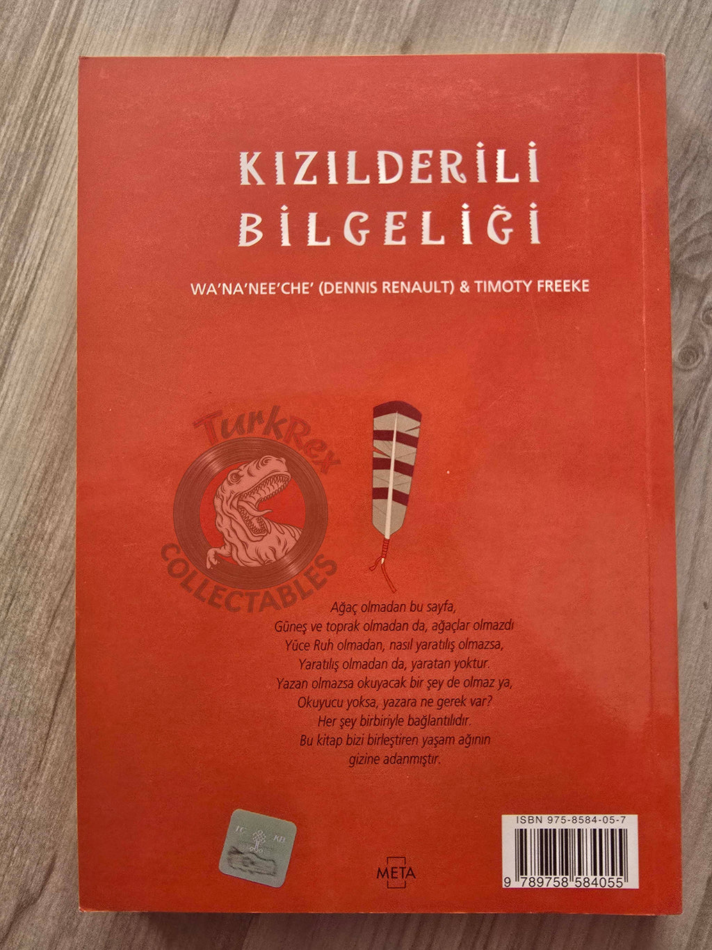 Wa'Na'Nee'Che & Timothy Freke – Principles Of Native American Spirituality Turkish Book Turkey