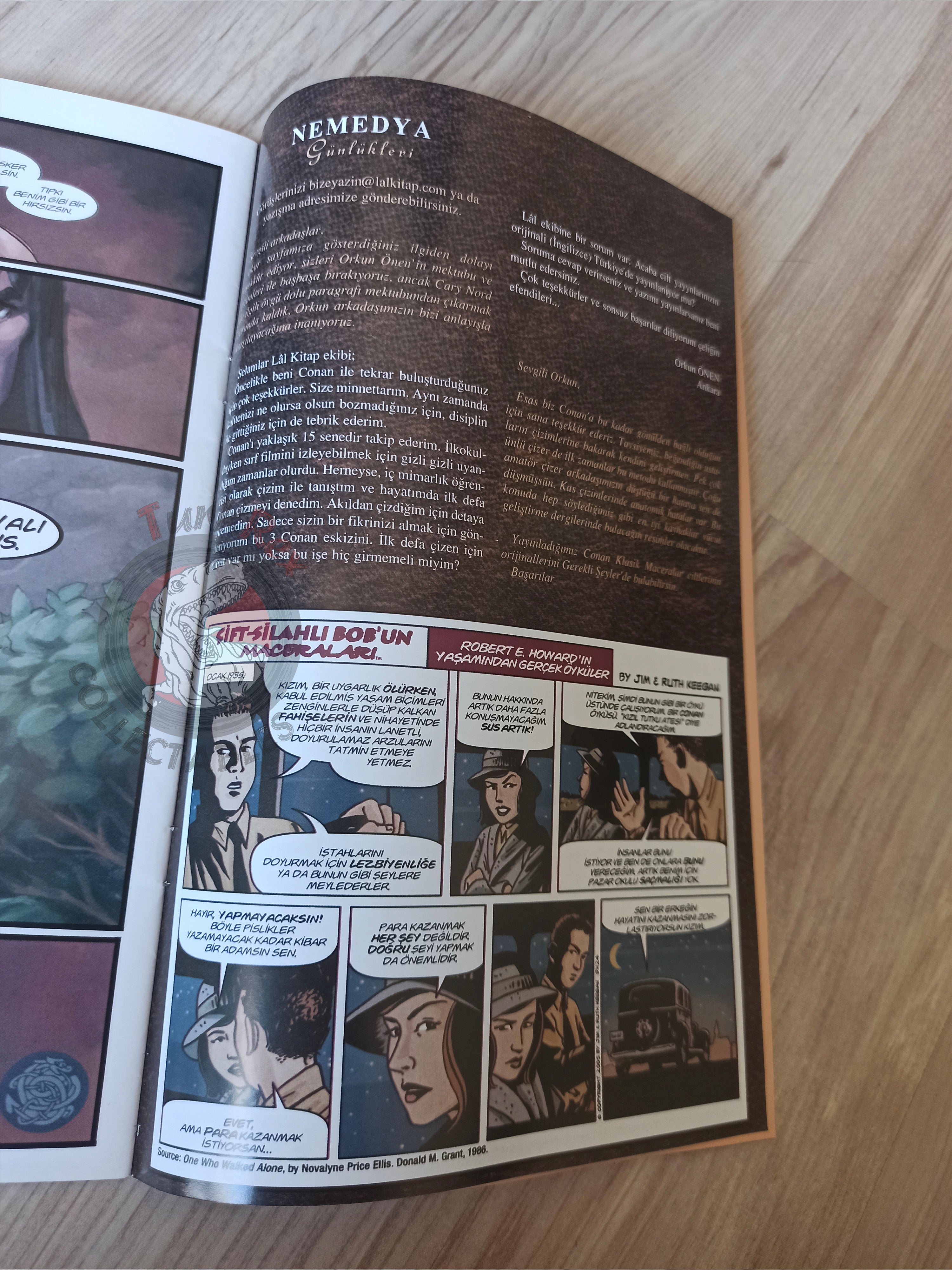 Conan the Legend #20 Turkish Comic Turkey Dark Horse Comics