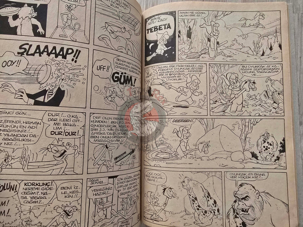 TV Heroes #7 Heidi Pink Panther Gulliver’s Travels Turkish Comic Turkey