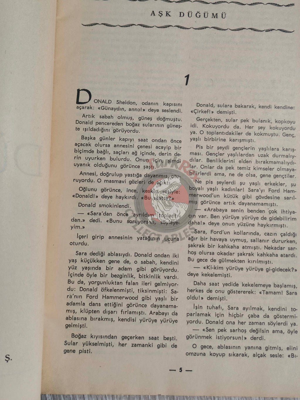Pearl S. Buck – The Angry Wife 1971 1st Turkish Book Turkey