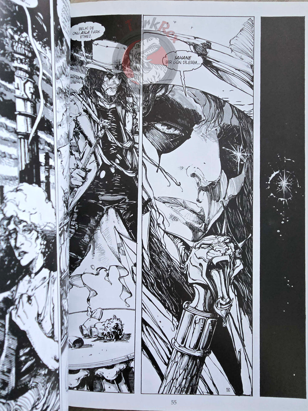 The Last Temptation - Neil Gaiman Alice Cooper Turkish Comic Turkey 2015
