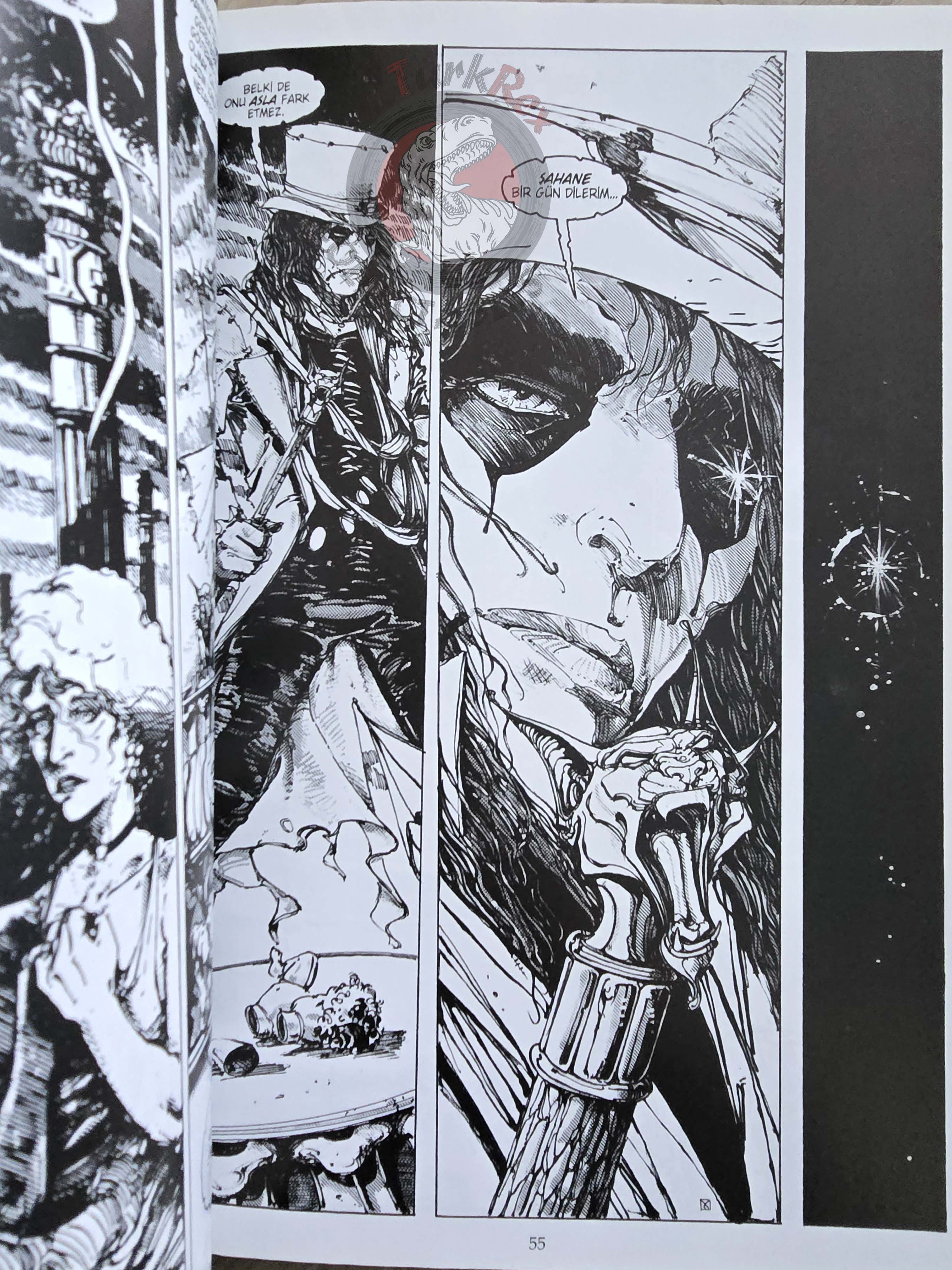 The Last Temptation - Neil Gaiman Alice Cooper Turkish Comic Turkey 2015