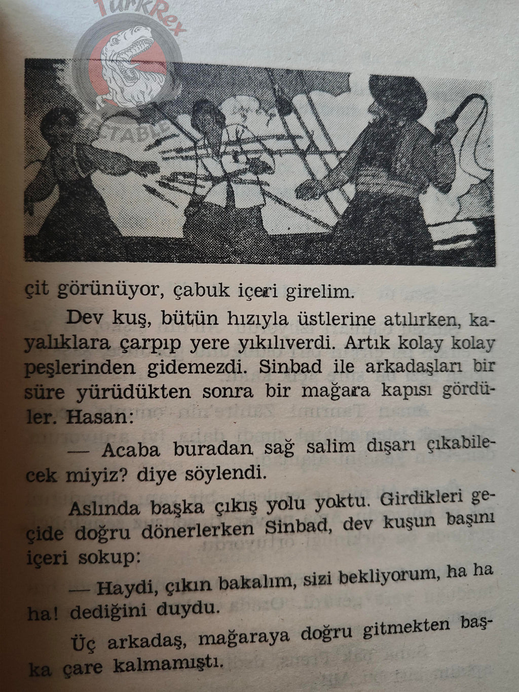 Sinbad the Sailor 1980 Turkish Book Turkey 1001 Nights Illustrated Shera