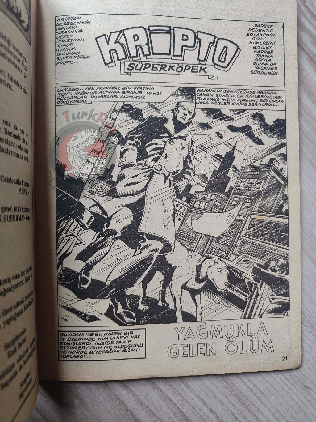 Superman #12 1980 Turkish Comic Turkey #276 #303 Family #192 Krypto the Superdog