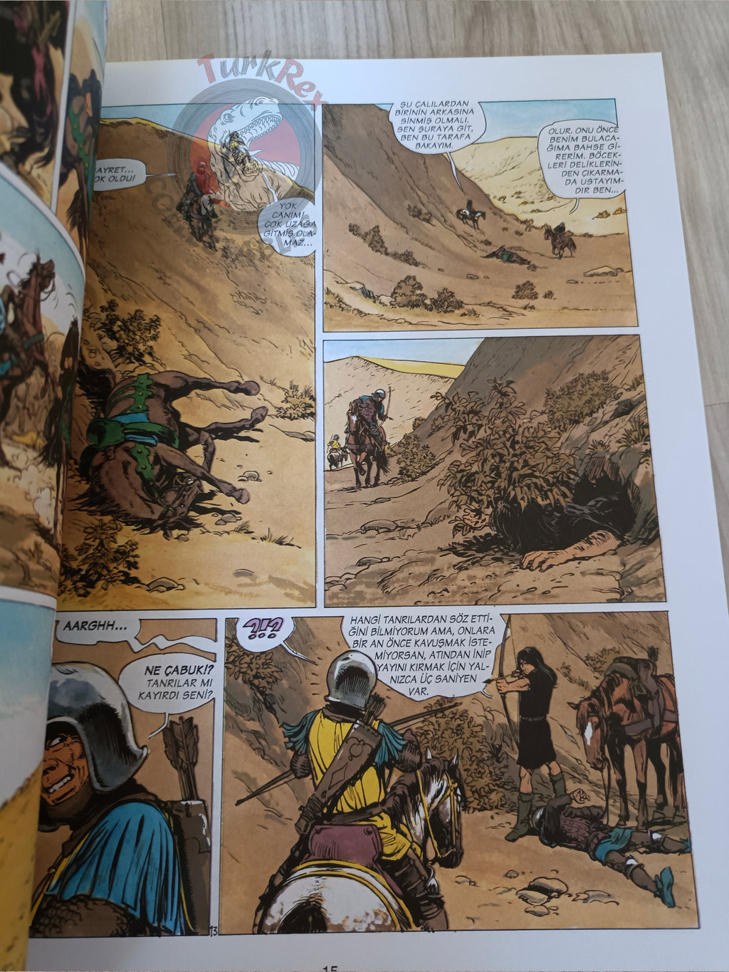 Thorgal #4 La galère noire 2003 Turkish Comic Turkey