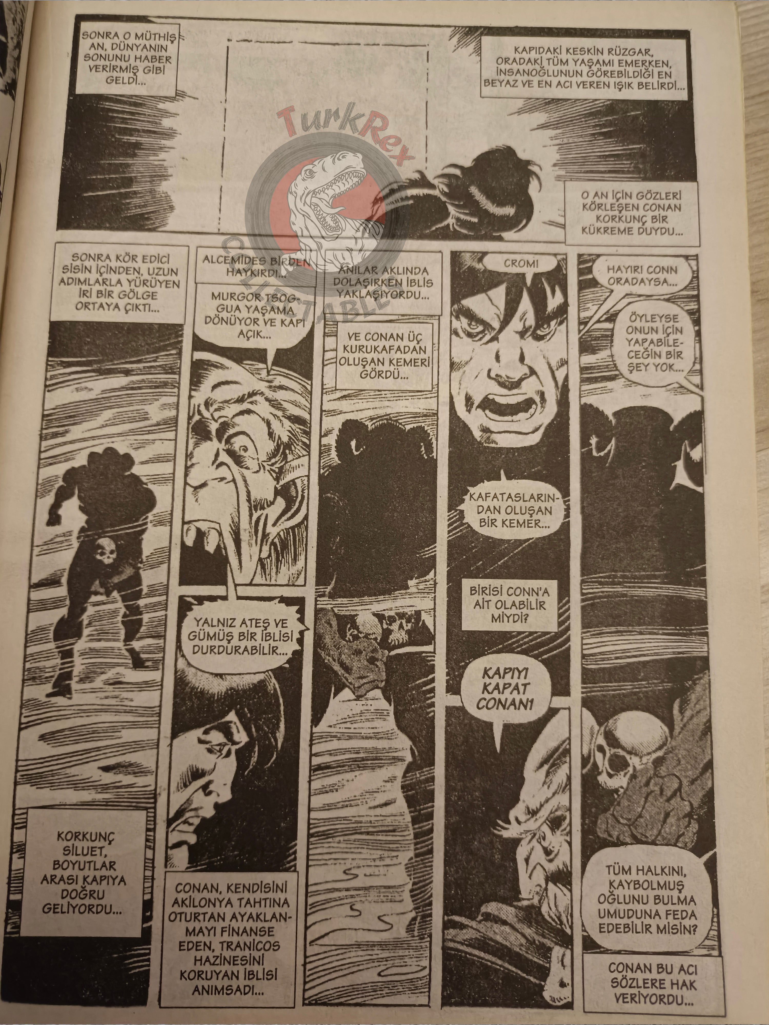 Kral Conan #23 King Conan #12 #13 Turkish Comic Turkey SSOC #112