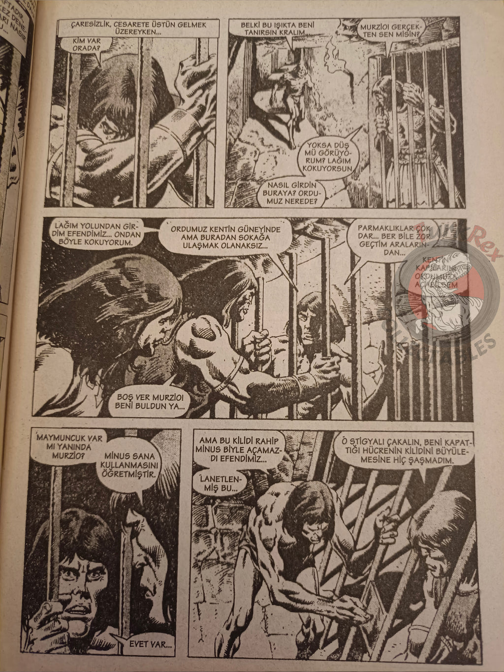 Kral Conan #18 King Conan #3 #4 #5 Turkish Comic Turkey SSOC #12
