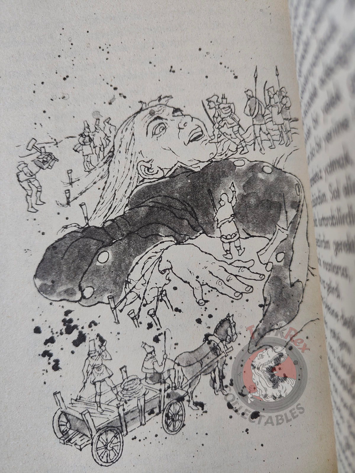 Jonathan Swift – Gulliver's Travels 1993 Turkish Book Turkey Illustrated