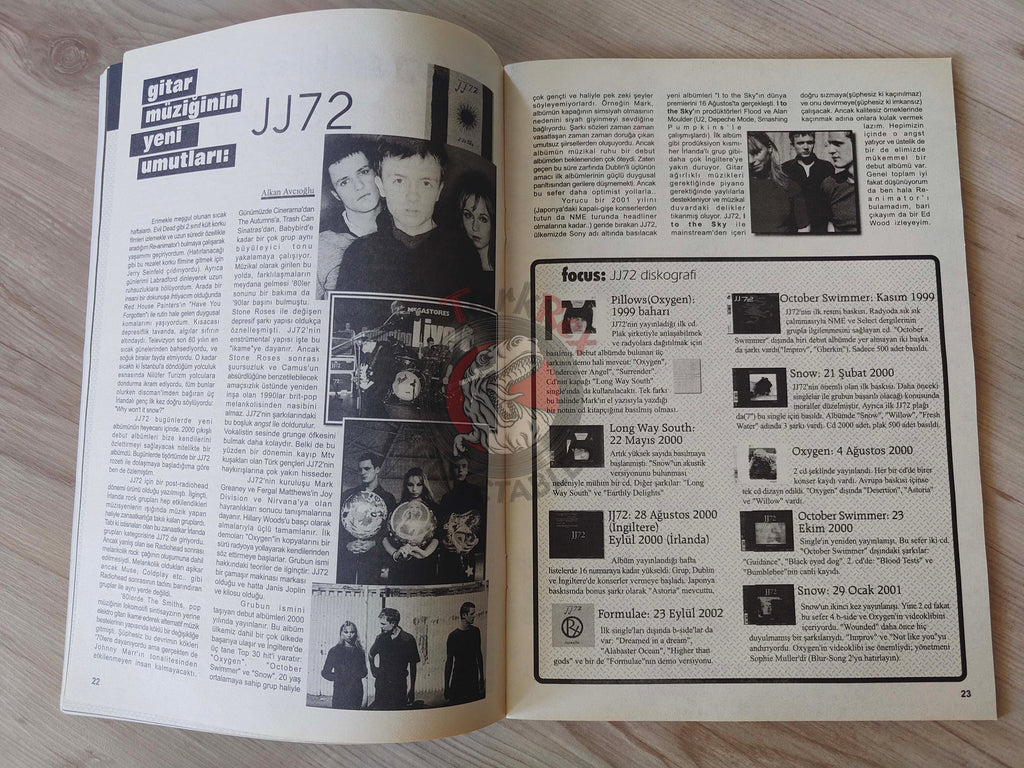 Lull 2002 Coldplay Turkish Mag Turkey Oasis Marianne Faithfull Slint JJ72 Suede