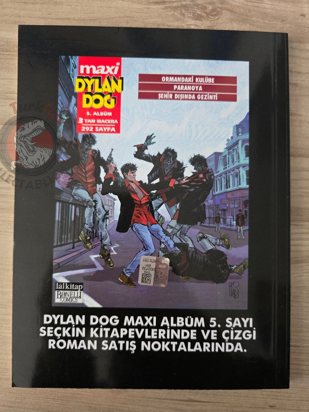 Dylan Dog #15 2016 Turkish Comic Turkey #113 La metà oscura