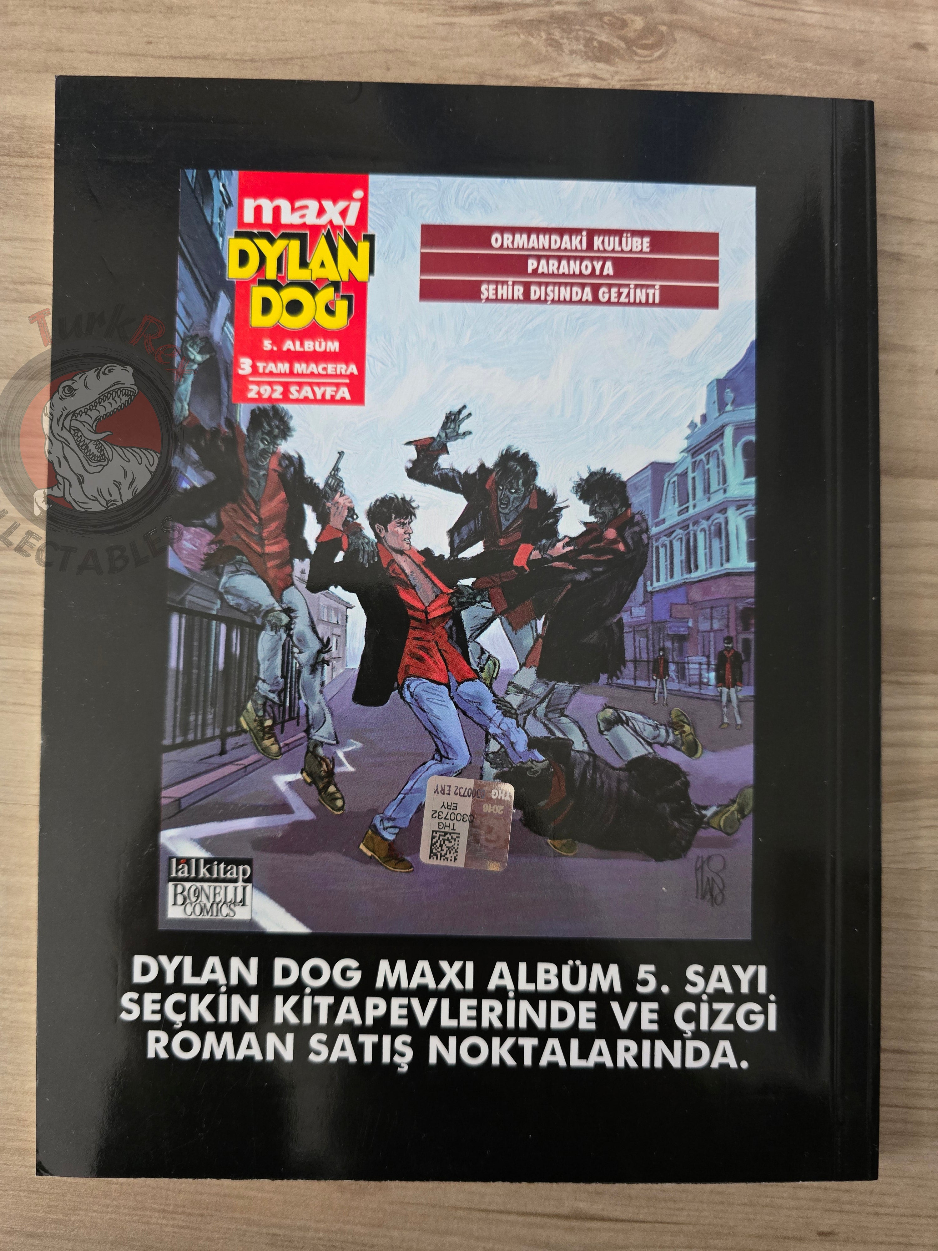 Dylan Dog #15 2016 Turkish Comic Turkey #113 La metà oscura