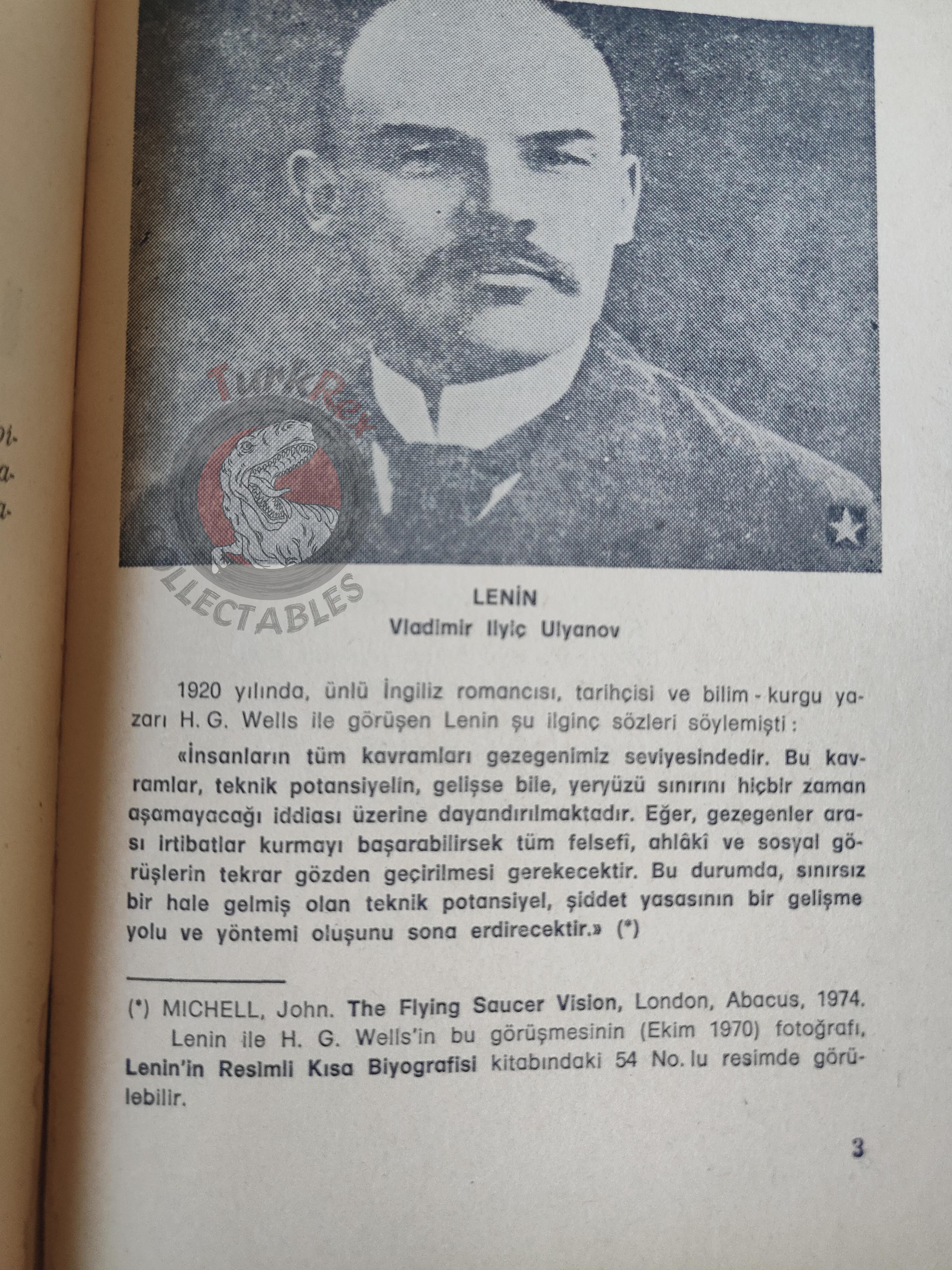 Universe Civilizations Ufo 1979 Turkish Book Turkey Ufology