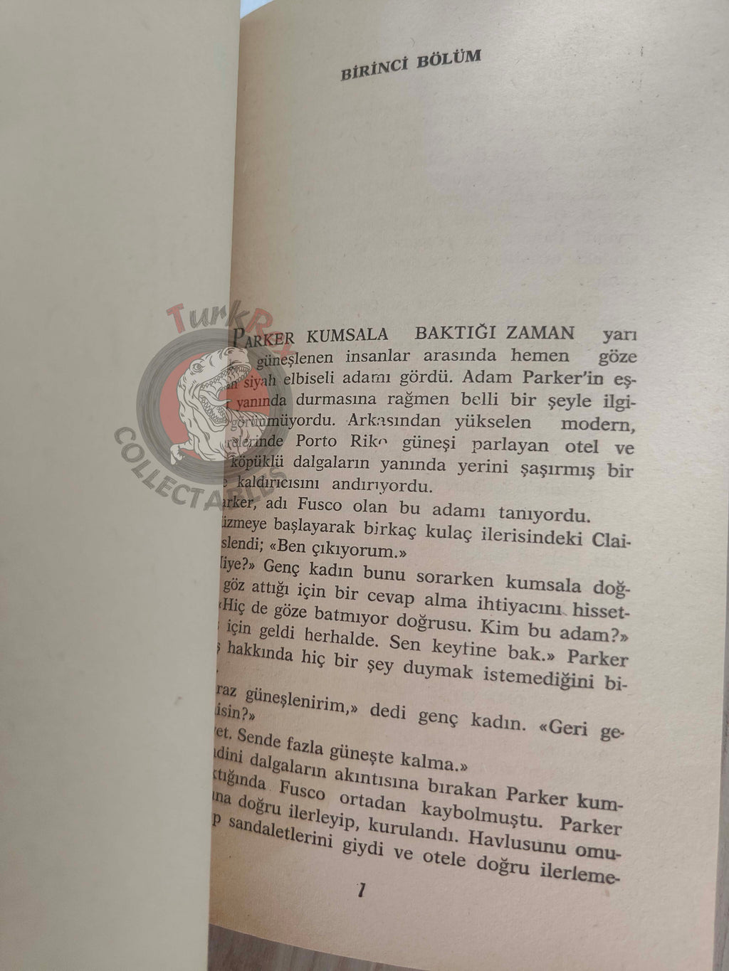 Richard Stark – The Green Eagle Score 1976 1st Turkish Book Turkey