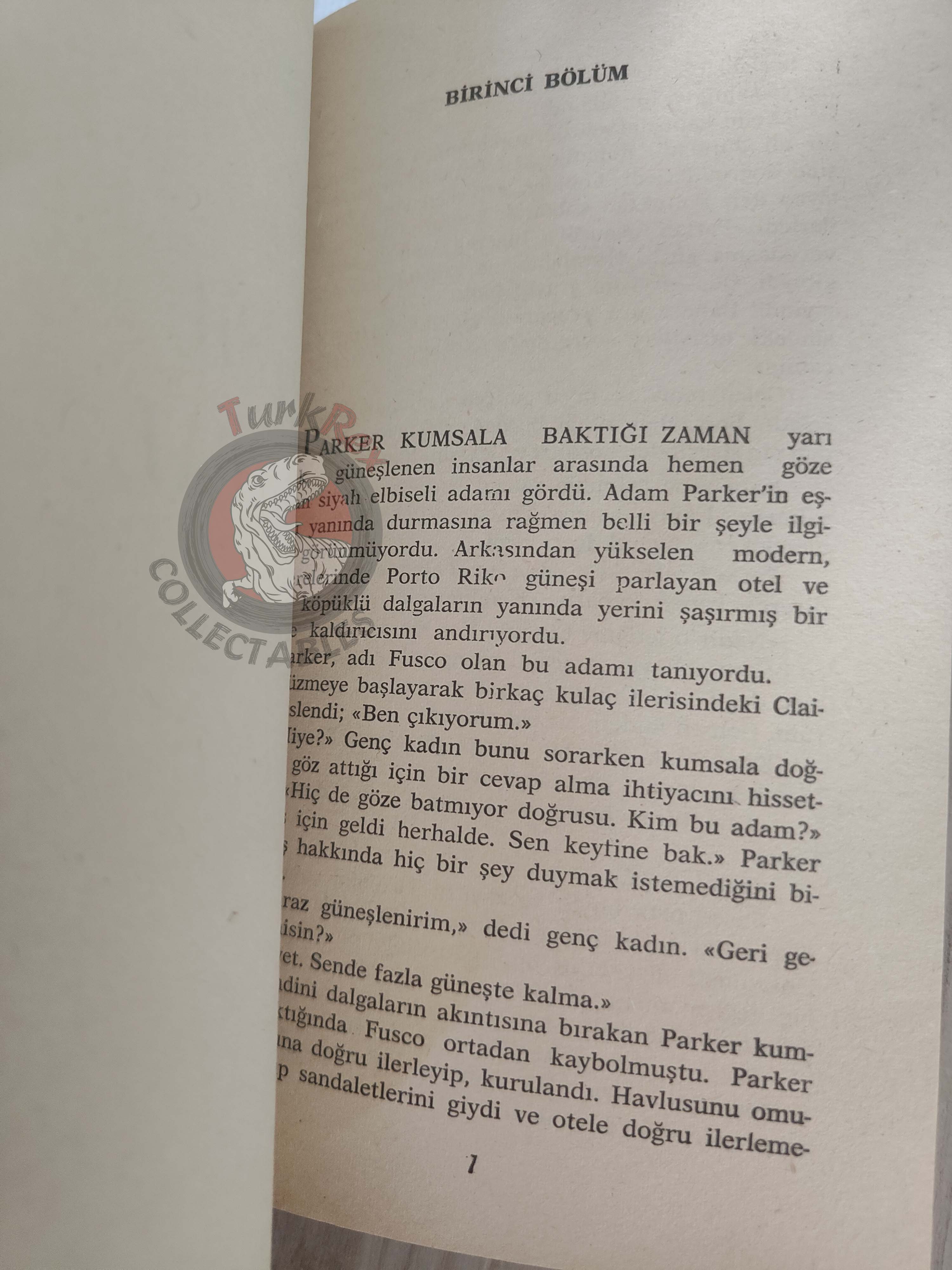 Richard Stark – The Green Eagle Score 1976 1st Turkish Book Turkey