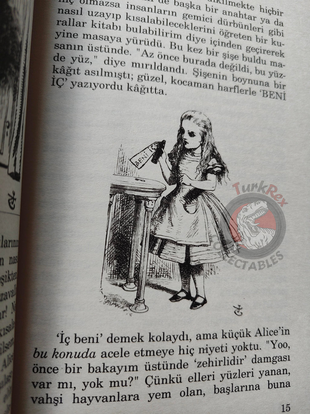 Lewis Carroll – Alice in Wonderland 2008 Turkish Book Turkey Illustrated John Tenniel