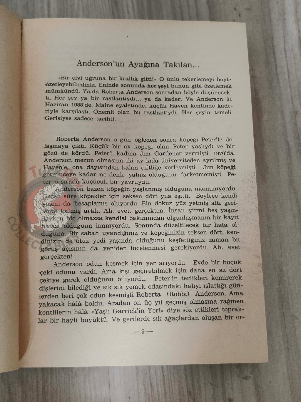 Stephen King – The Tommyknockers 1988 1st Turkish Book Turkey