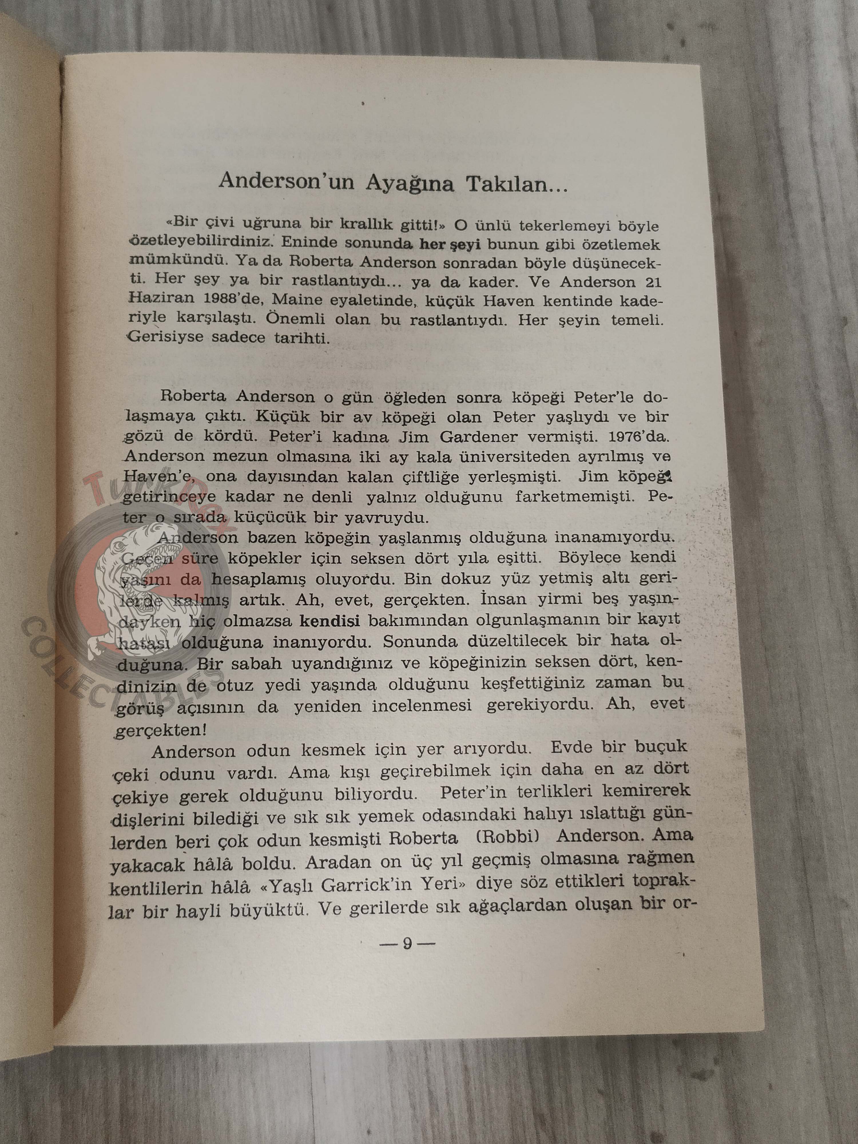 Stephen King – The Tommyknockers 1988 1st Turkish Book Turkey