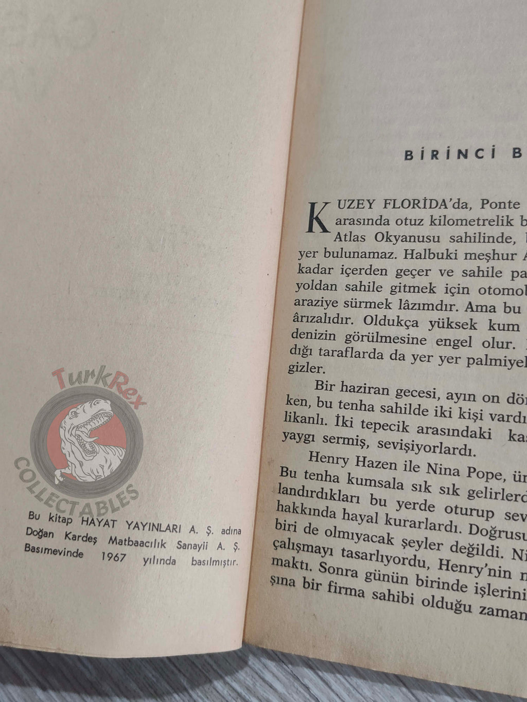 Pat Frank – Forbidden Area 1967 1st Turkish Book Turkey