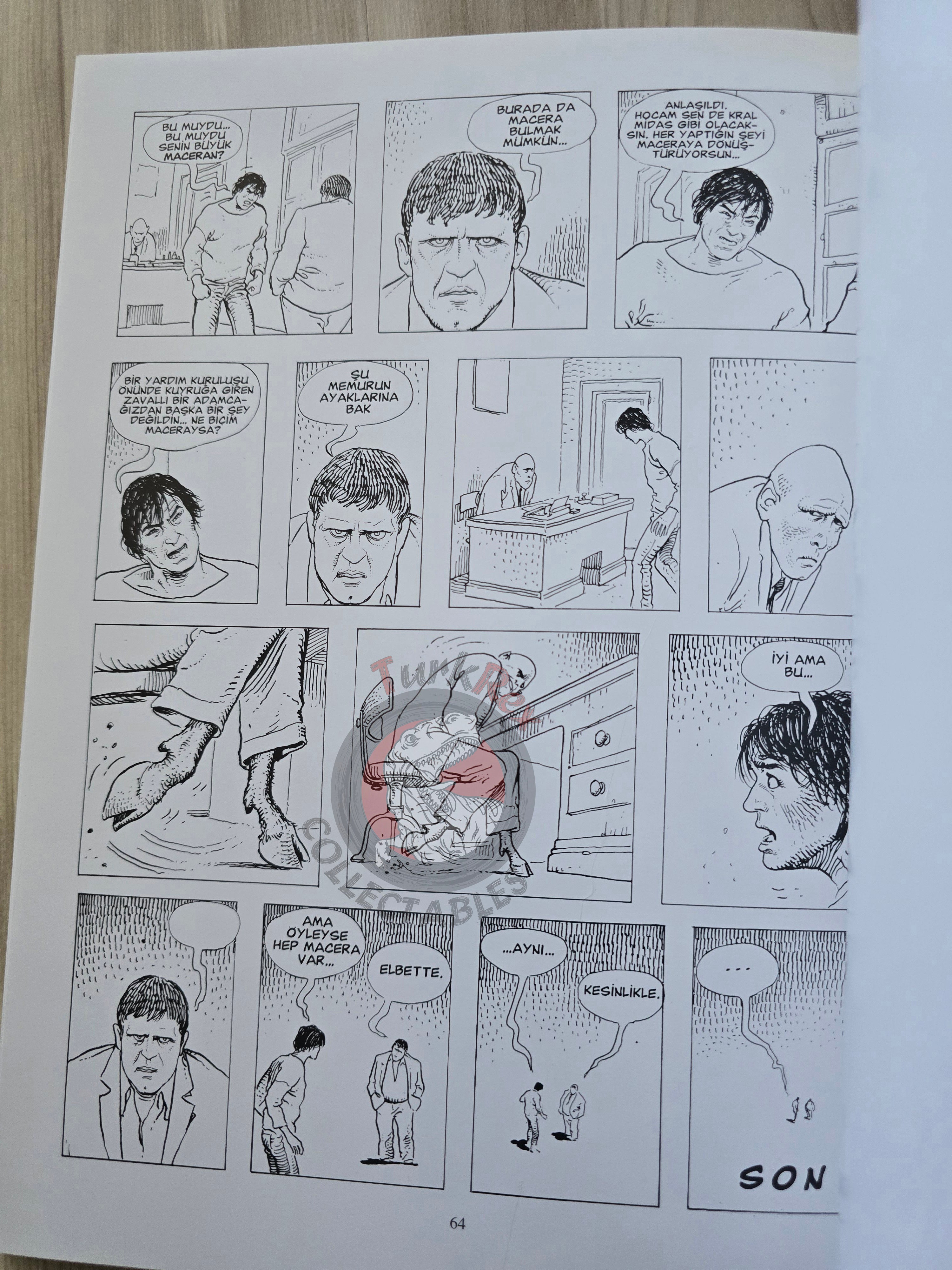Manara Giuseppe Bergman #2 2005 Turkish Comic Turkey La Route de Macondo
