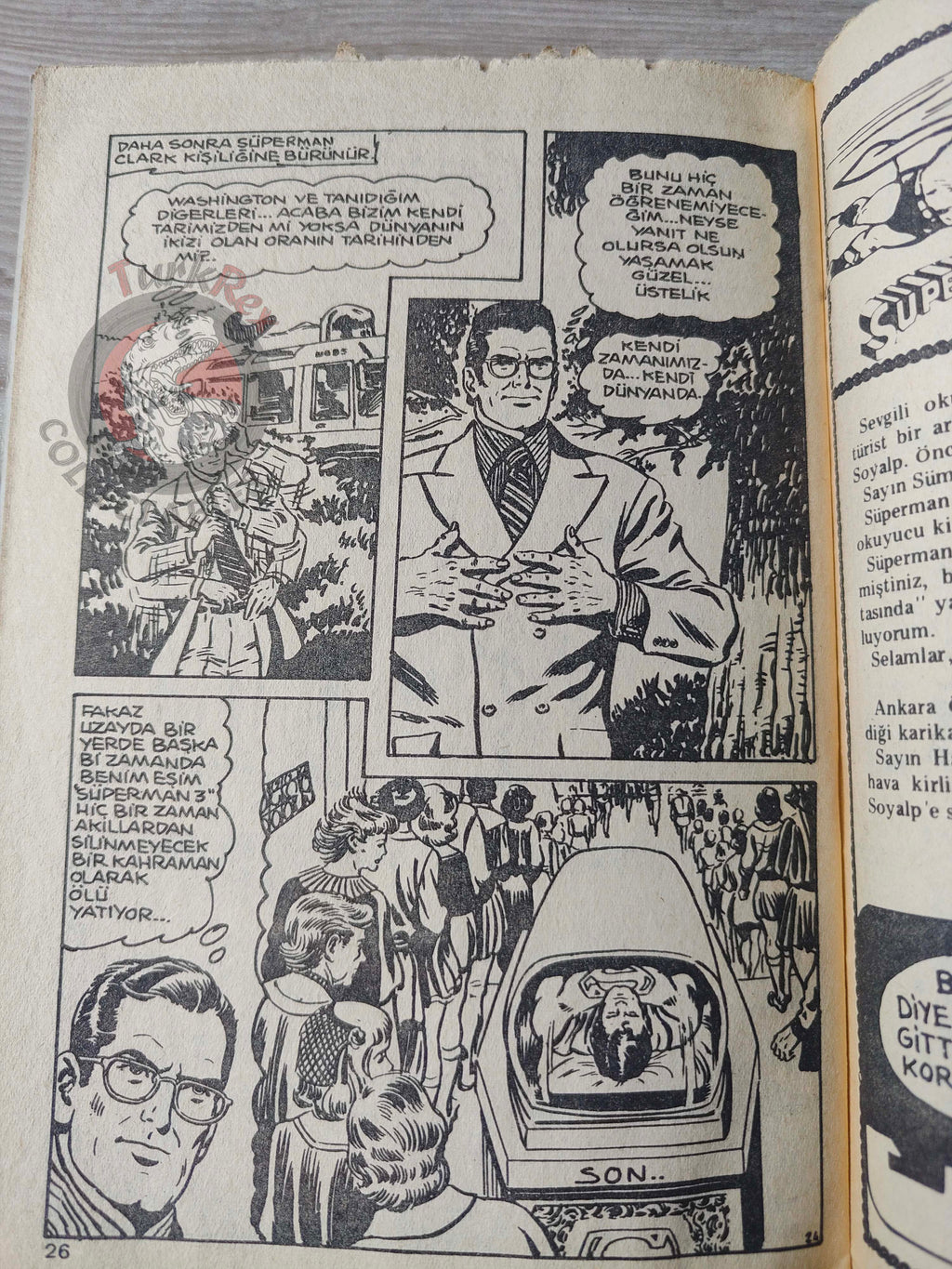 Superman #17 1980 Turkish Comic Turkey Action Comics  #399