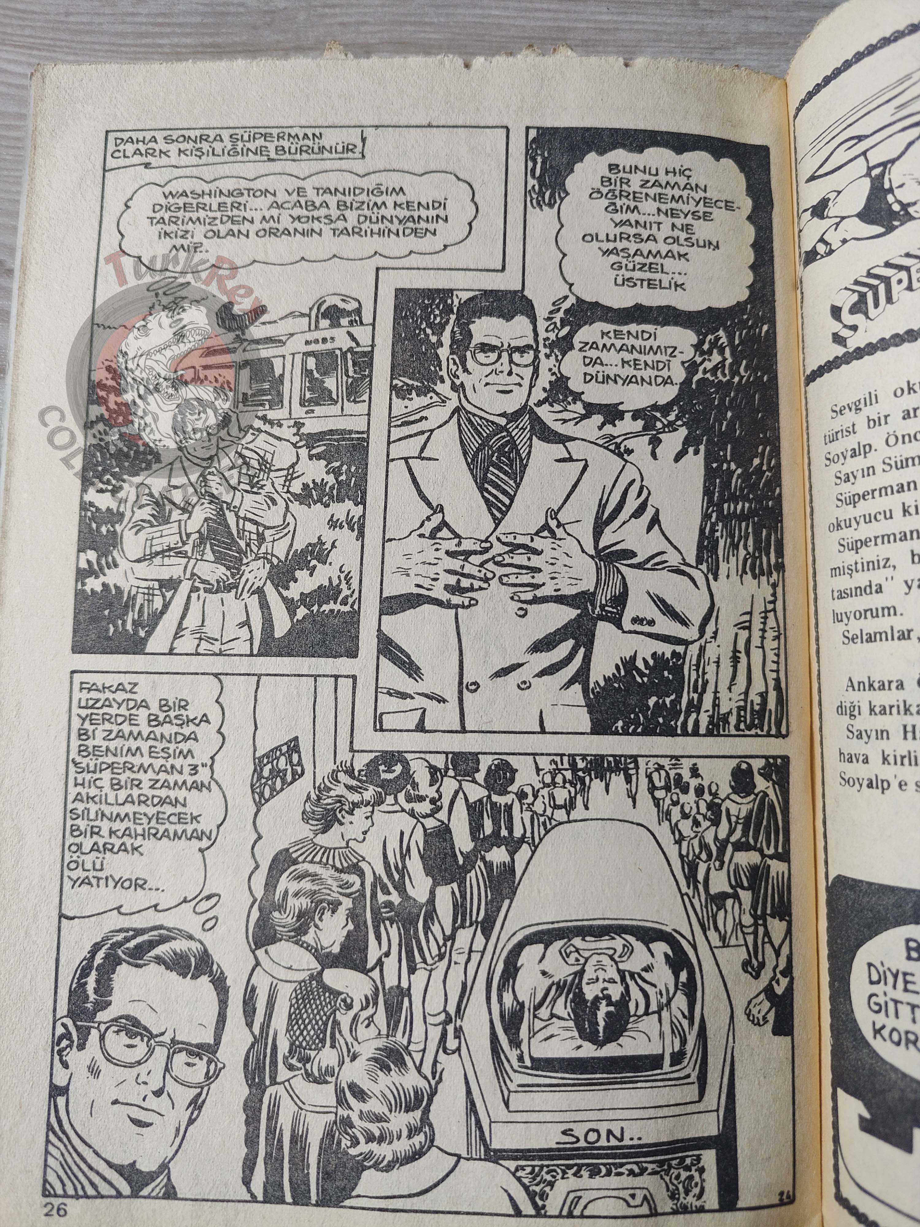Superman #17 1980 Turkish Comic Turkey Action Comics  #399