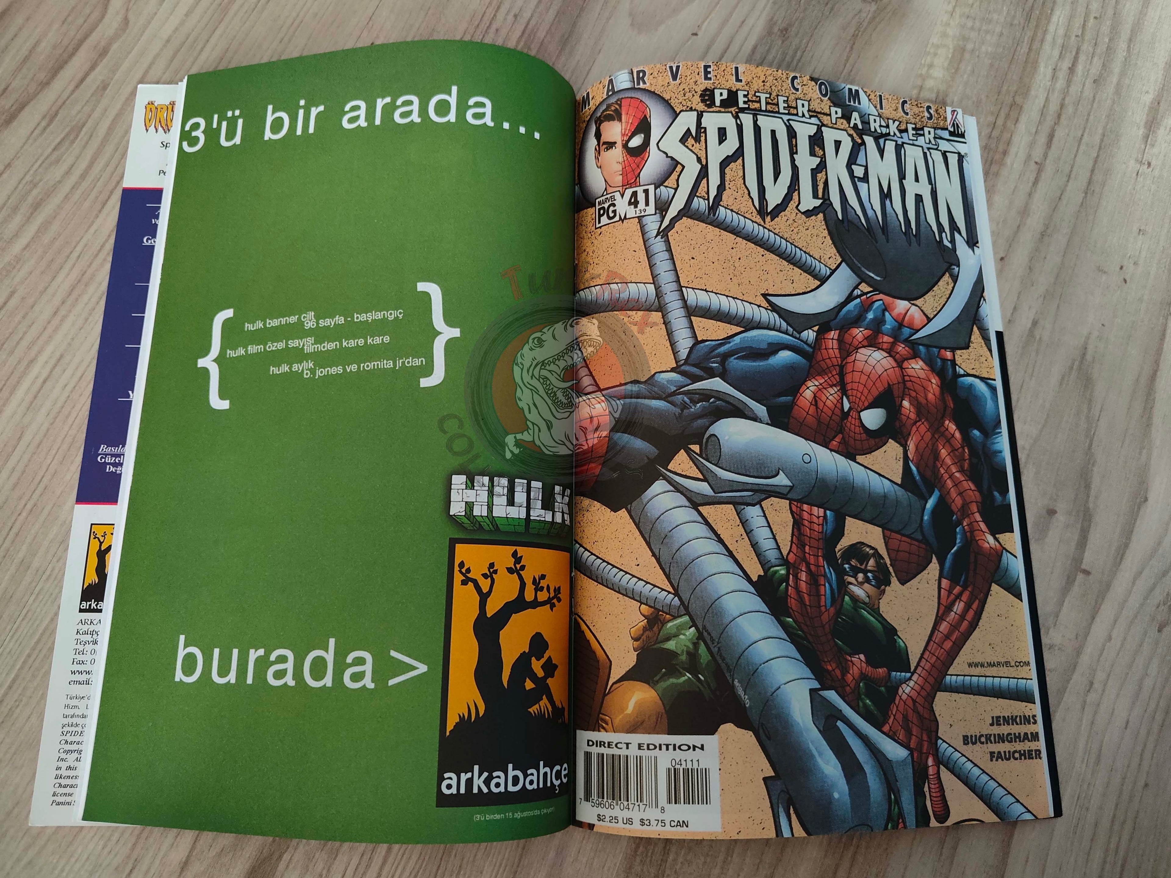 Spider-Man #12 2003 Turkish Comic Turkey The Amazing #41 Peter Parker #41