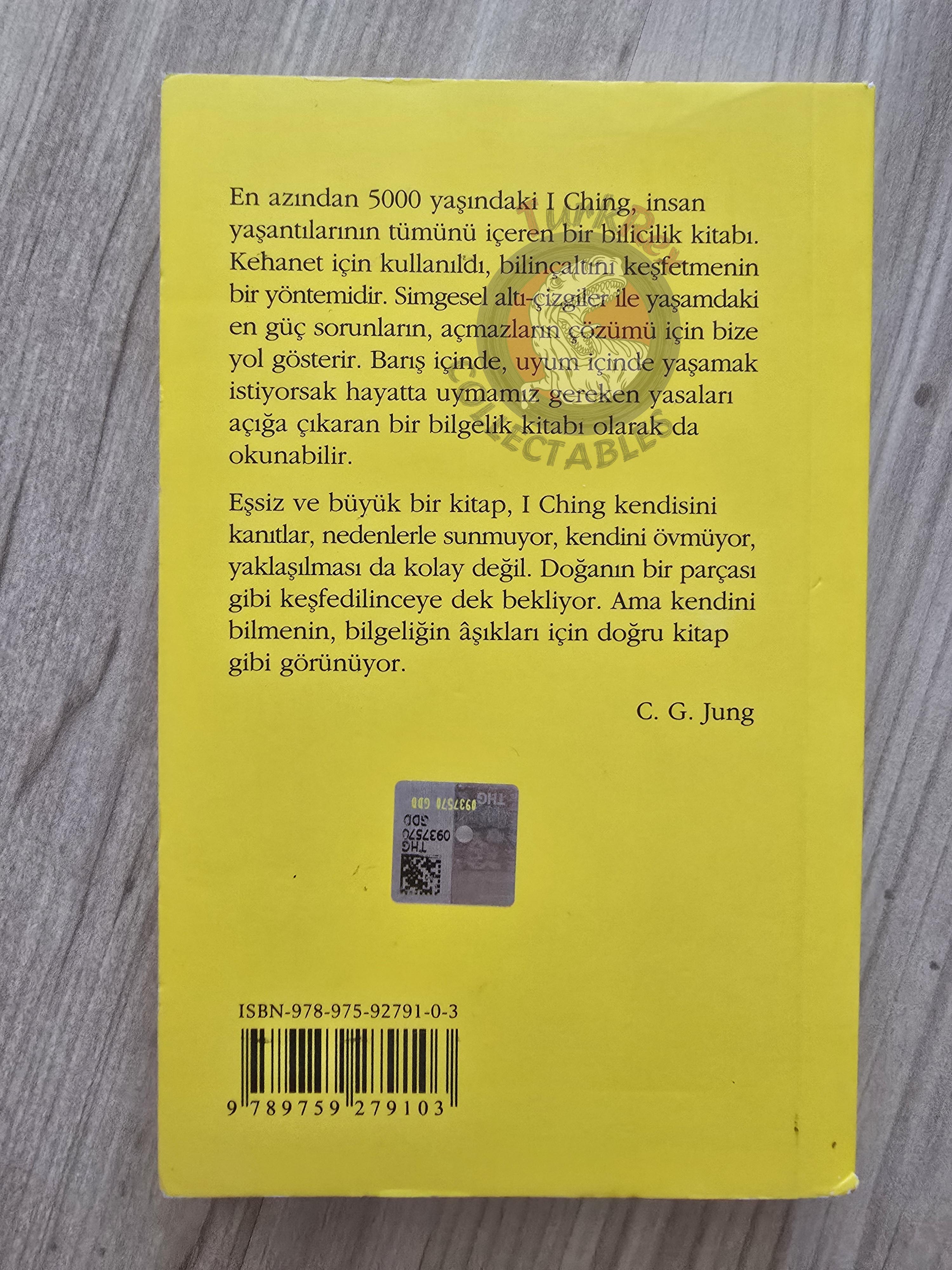 Richard Wilhelm – I Ching, or Book of Changes 2017 Turkish Book Turkey