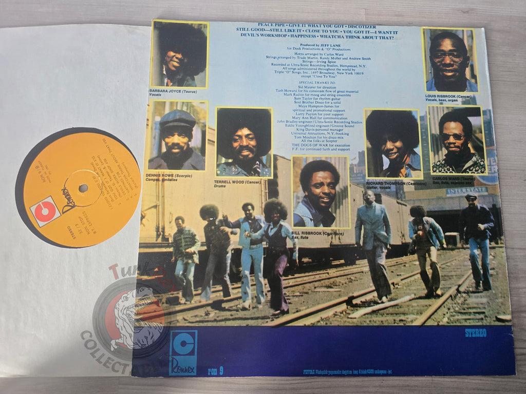 B.T. Express – Non-Stop Turkish Pressing Vinyl Turkey Edition