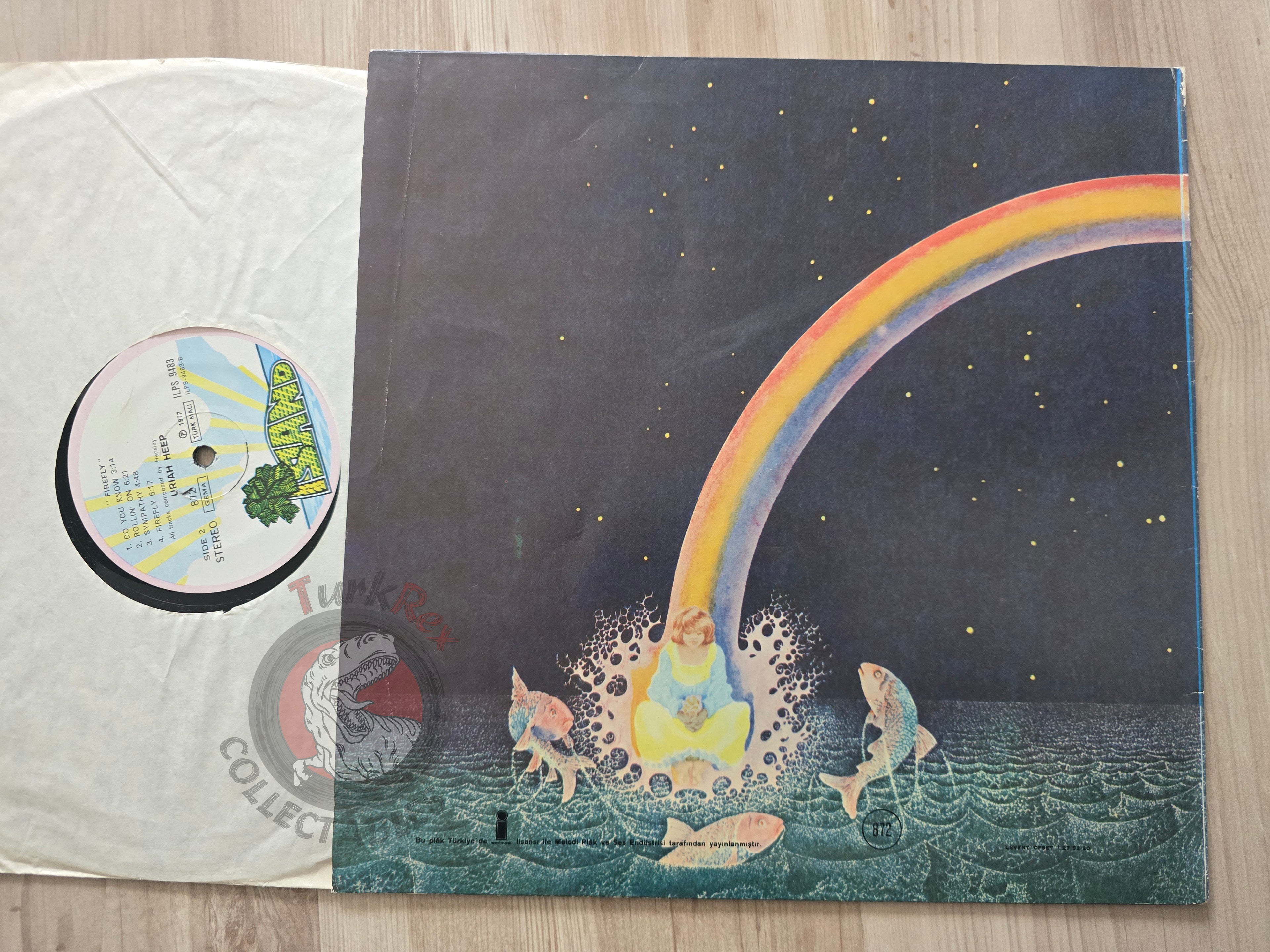 Uriah Heep – Firefly Turkish Pressing Vinyl Turkey Edition
