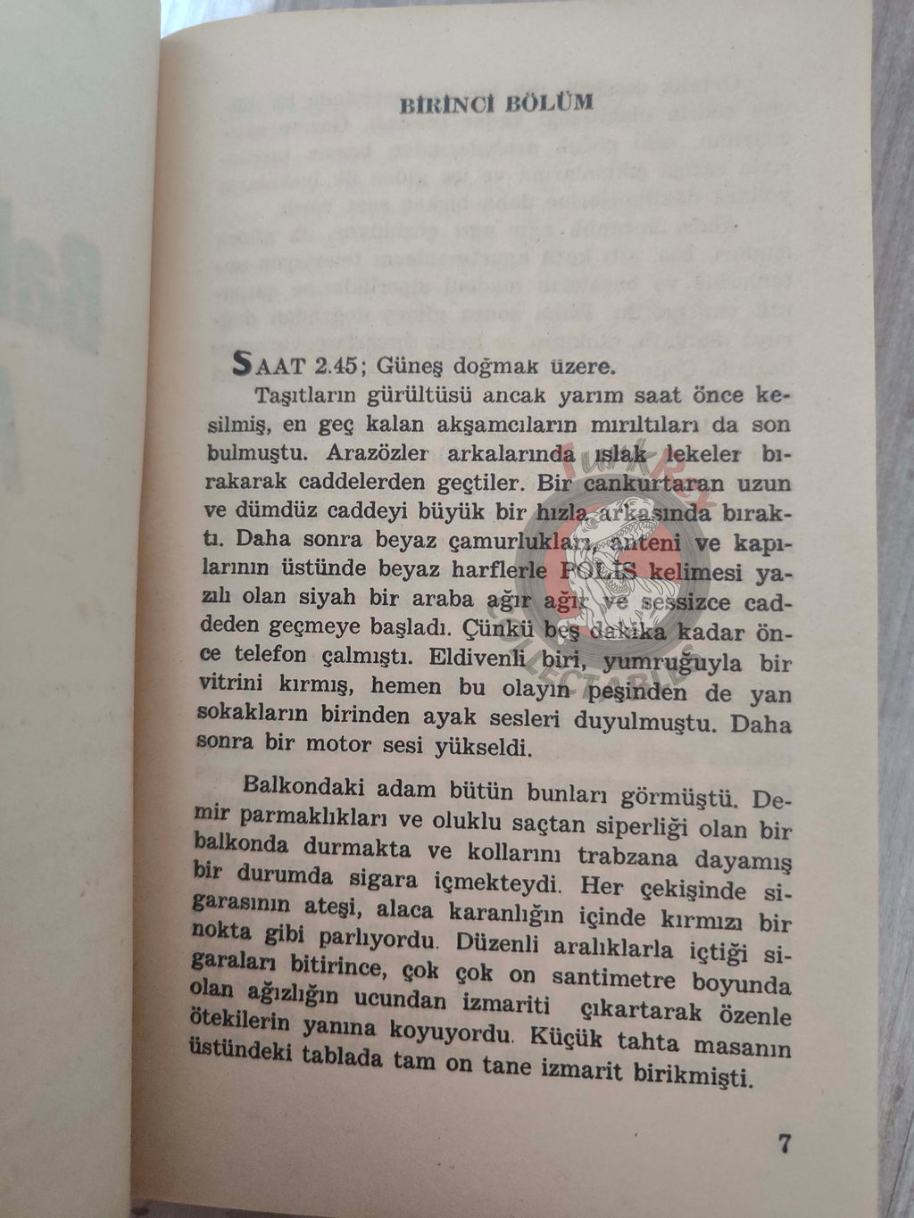 Maj Sjöwall & Per Wahlöö – The Man on the Balcony 1971 1st Turkish Book Turkey