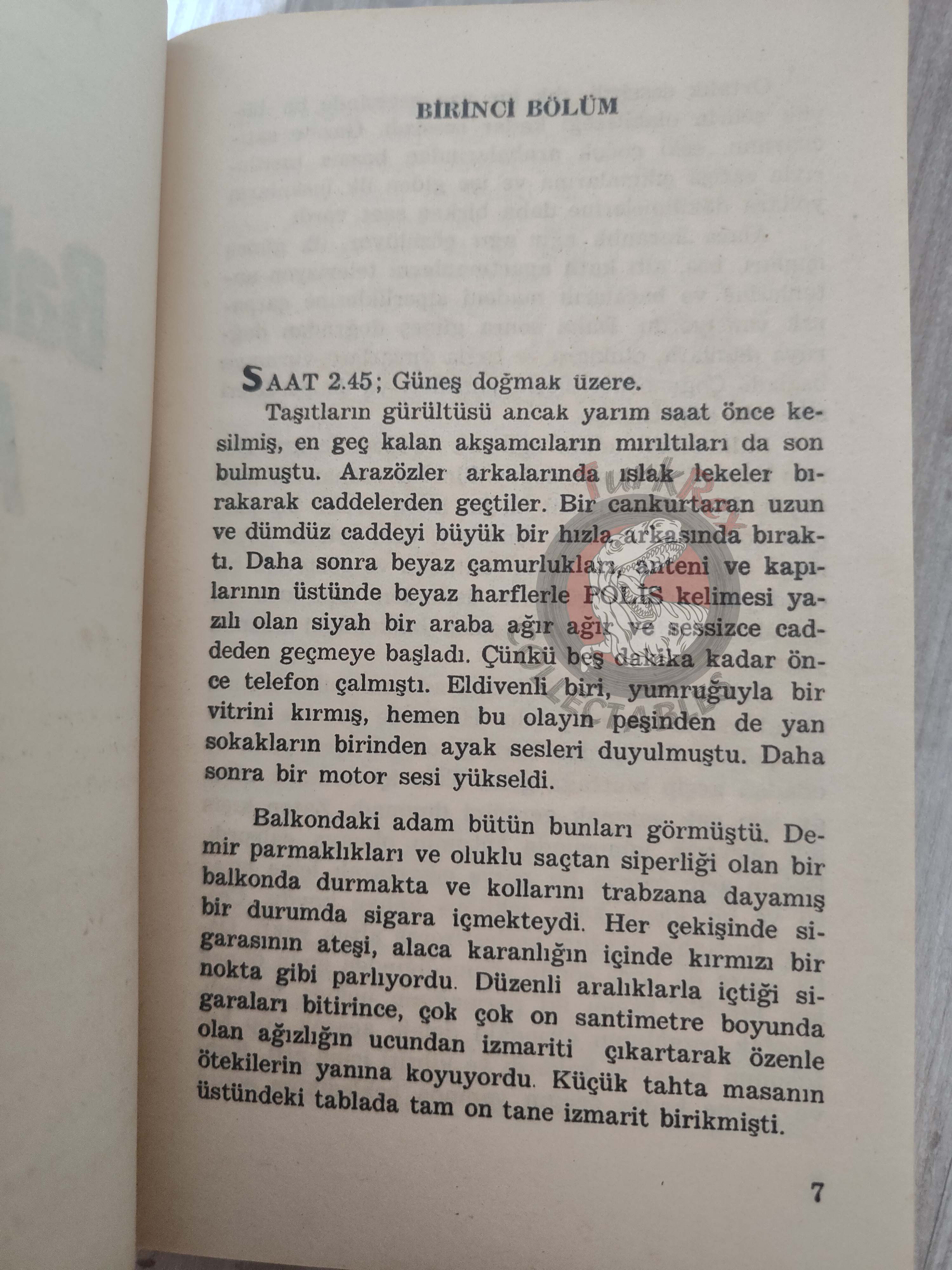 Maj Sjöwall & Per Wahlöö – The Man on the Balcony 1971 1st Turkish Book Turkey