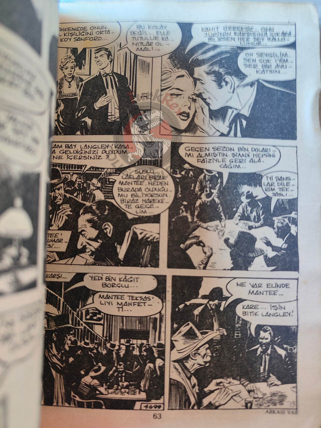 Zorro #5 1980s Turkish Comic Turkey Il Segno di Zorro