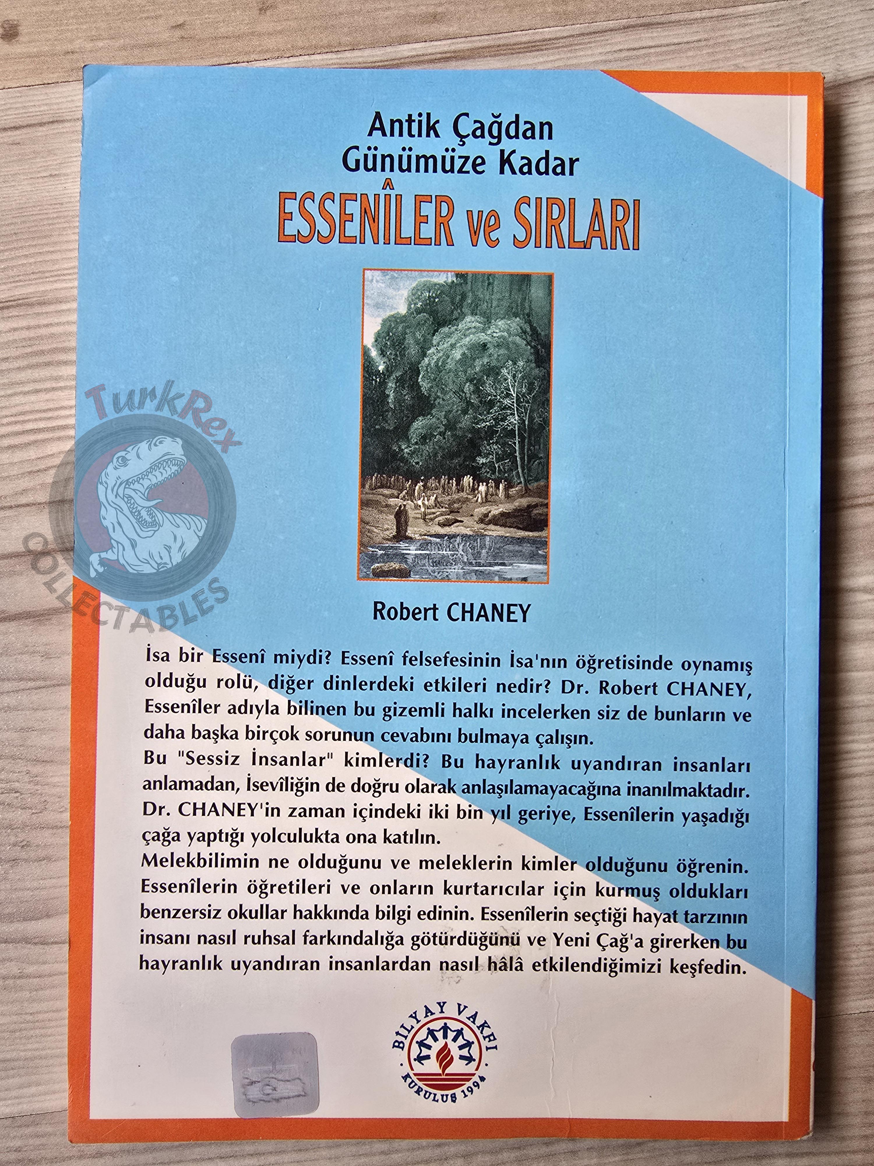 Robert Chaney – The Essenes and Their Ancient Mysteries 1996 Turkish Book Turkey